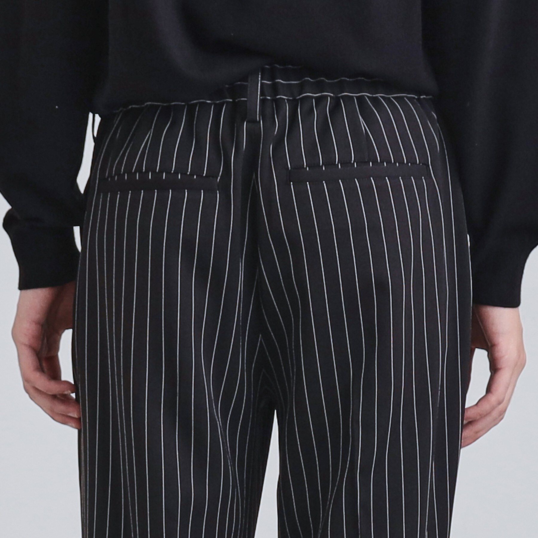 tk.TAKEO KIKUCHI「ピンストライプフレアスラックス」|その他|