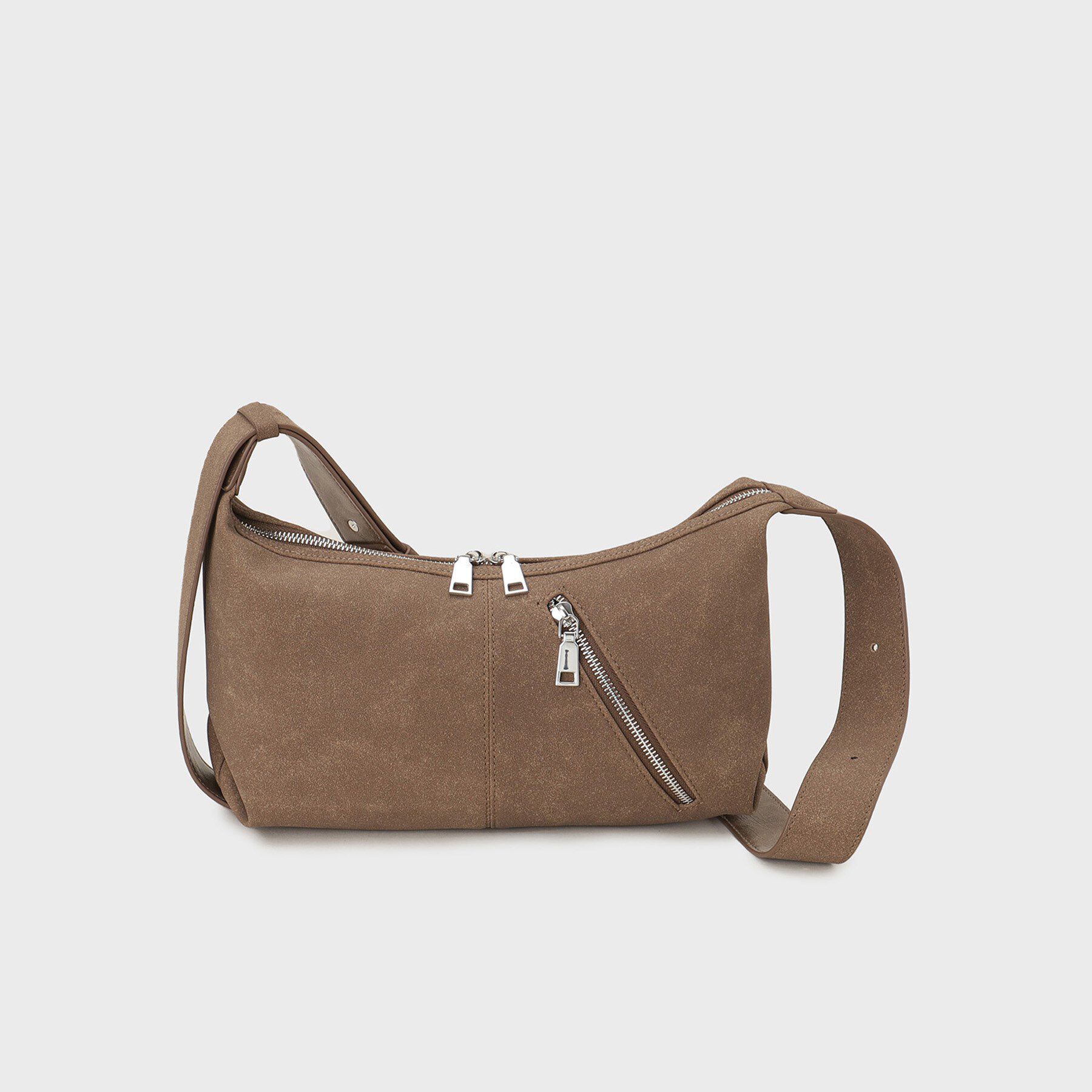 tk.TAKEO KIKUCHI「ラウンデッドバッグ」|ショルダー・メッセンジャー|トープ(154)