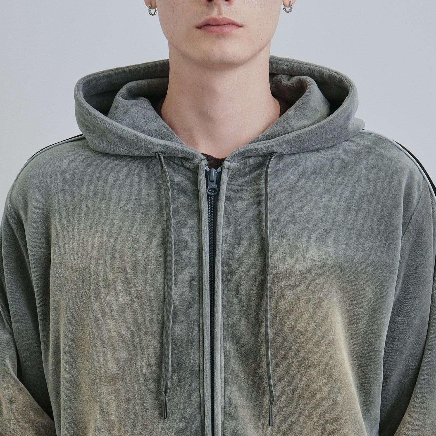 tk.TAKEO KIKUCHI「ヴィンテージライクベロアジップパーカー」|パーカー|