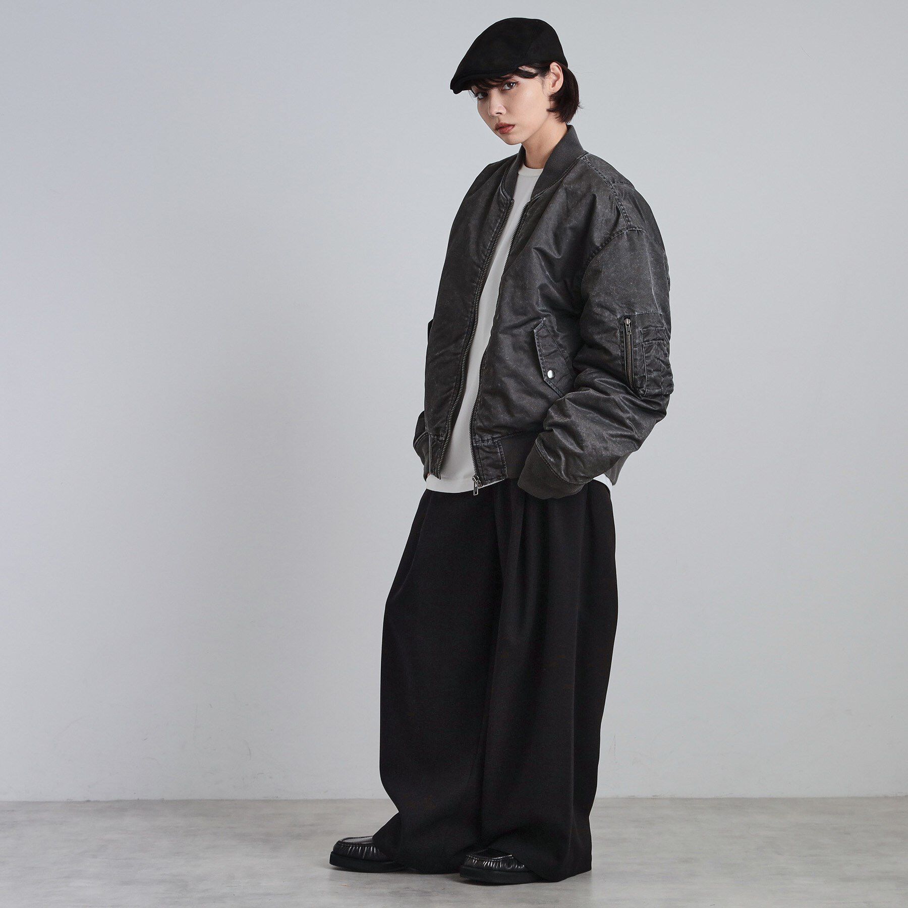 tk.TAKEO KIKUCHI「ヴィンテージライクMA‐1」|ブルゾン・スタジャン|