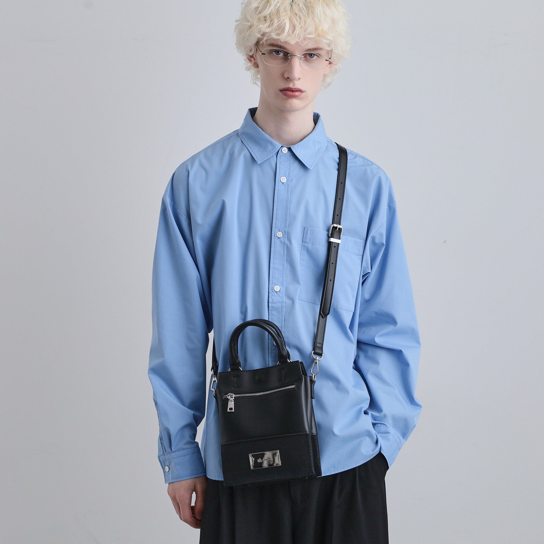 tk.TAKEO KIKUCHI「ツートンミニZIPショルダーバッグ」|ショルダー・メッセンジャー|