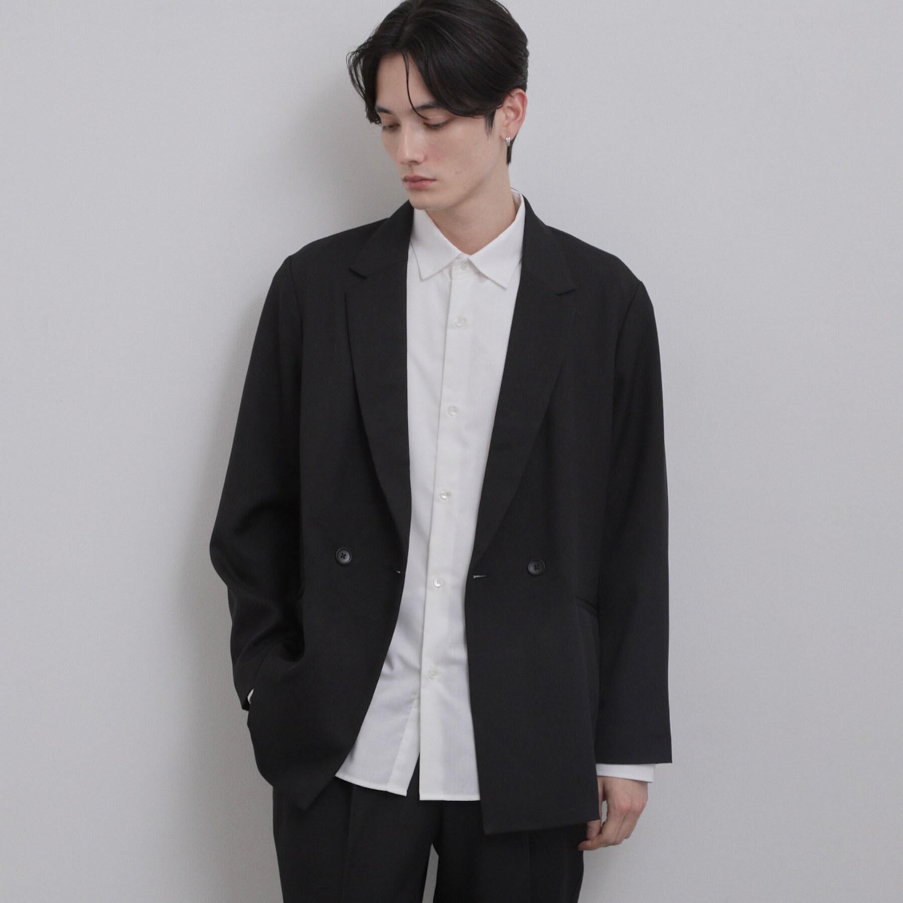 tk.TAKEO KIKUCHI「【セットアップ2点セット】オーバーサイズダブルセットアップ/ONOFF兼用/イージーケア/マシーンウ」|スーツ|