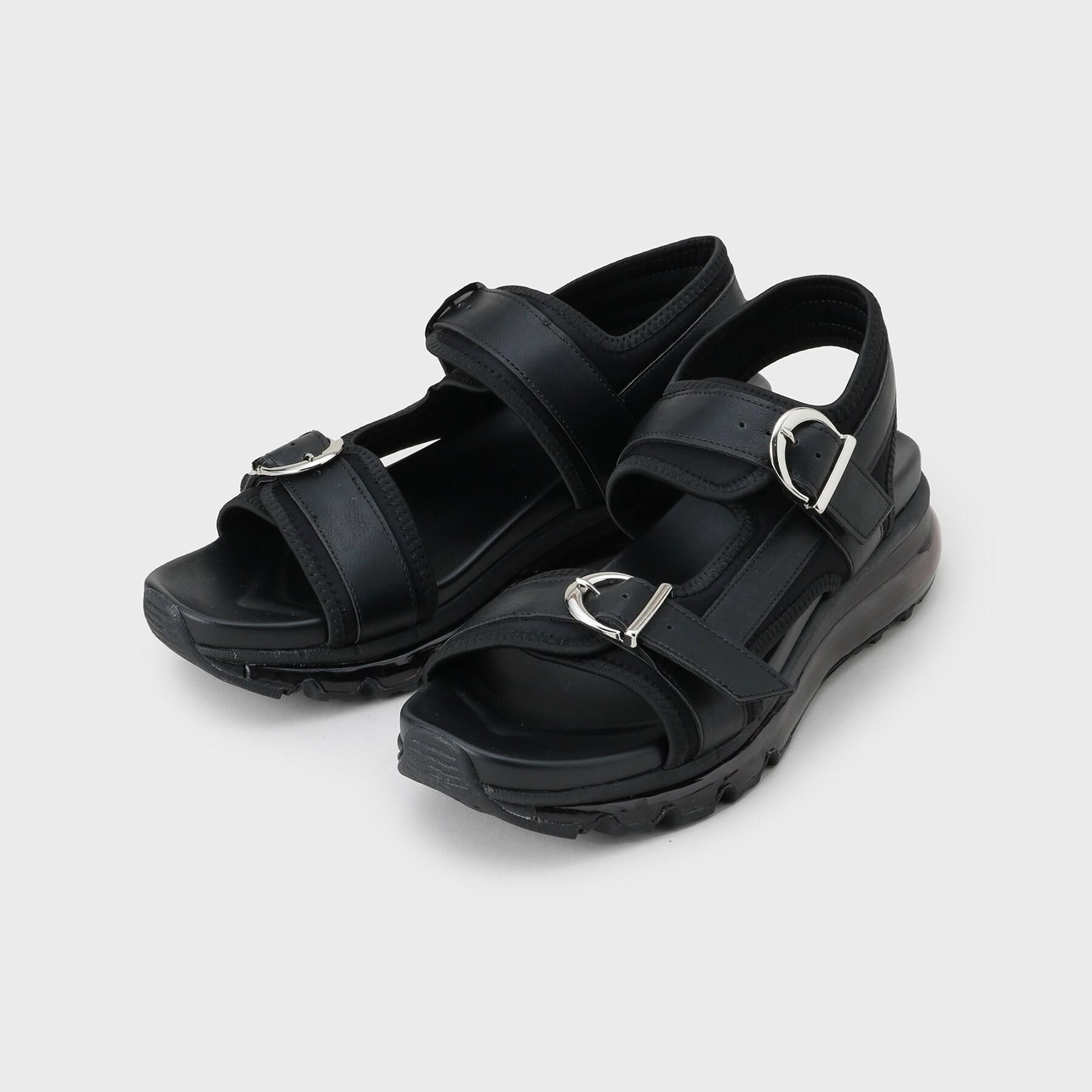 tk.TAKEO KIKUCHI「クリアソールダブルベルトサンダル」|サンダル|