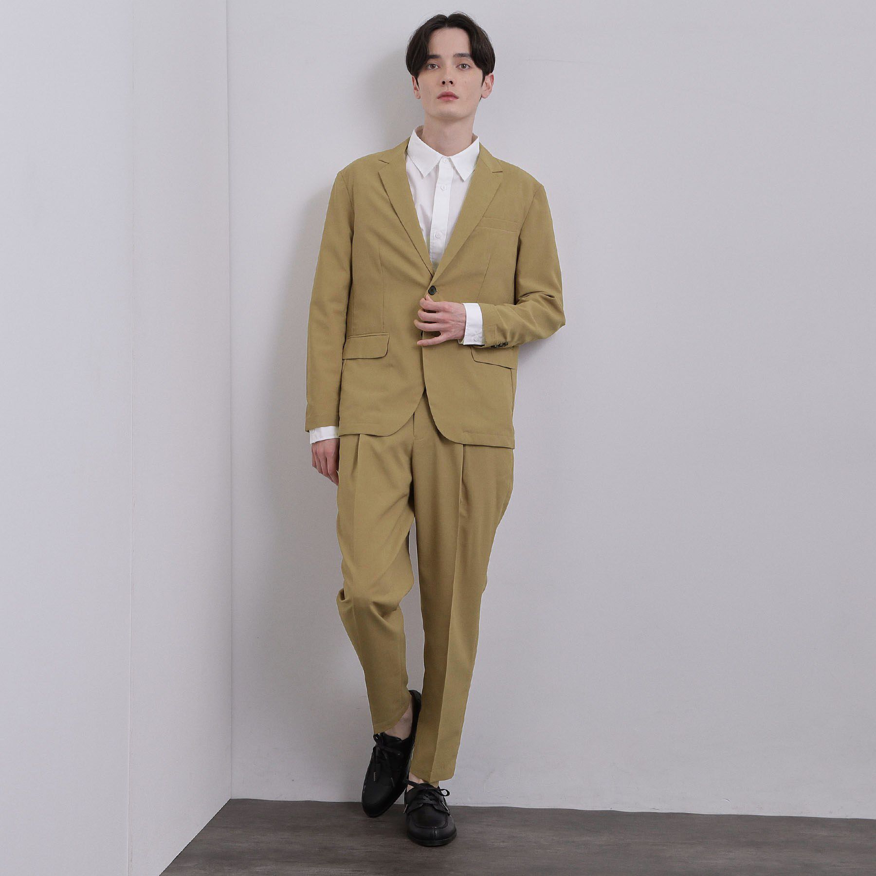 tk.TAKEO KIKUCHI「【上下2点セットアップ】AIRY DRY アソートセットアップ 吸水速乾/UVカット/マシーンウォッ」|スーツ|