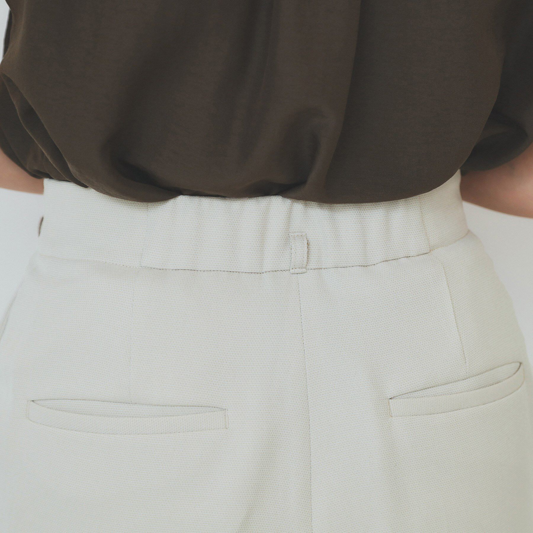 index「ストレッチテーパードパンツ【洗濯機洗い可/吸水速乾/防シワ】」|その他|