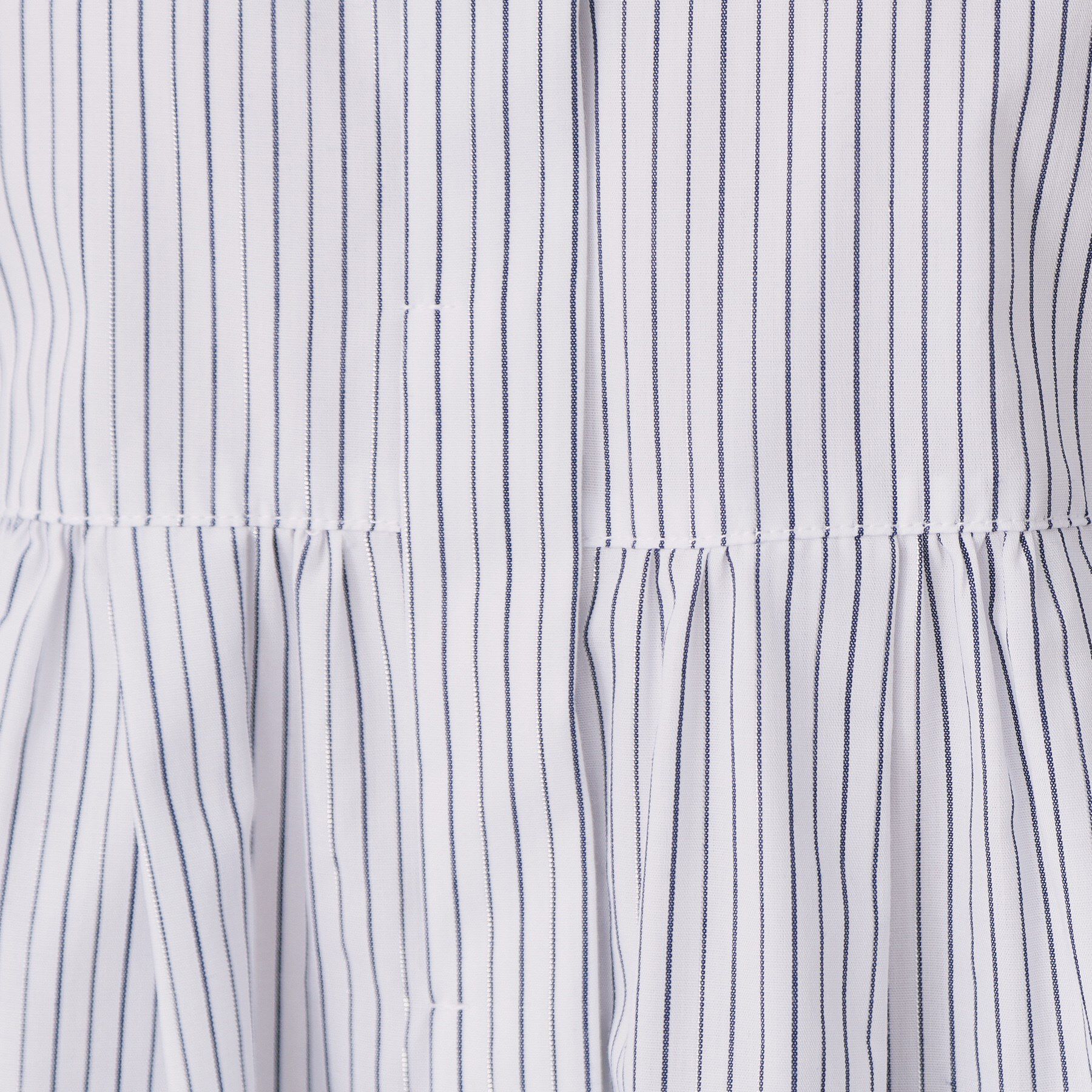 index「ラメストライプ衿付きペプラムブラウス【洗濯機OK/イージーアイロン/防シワ】《6col》」|シャツ・ブラウス|