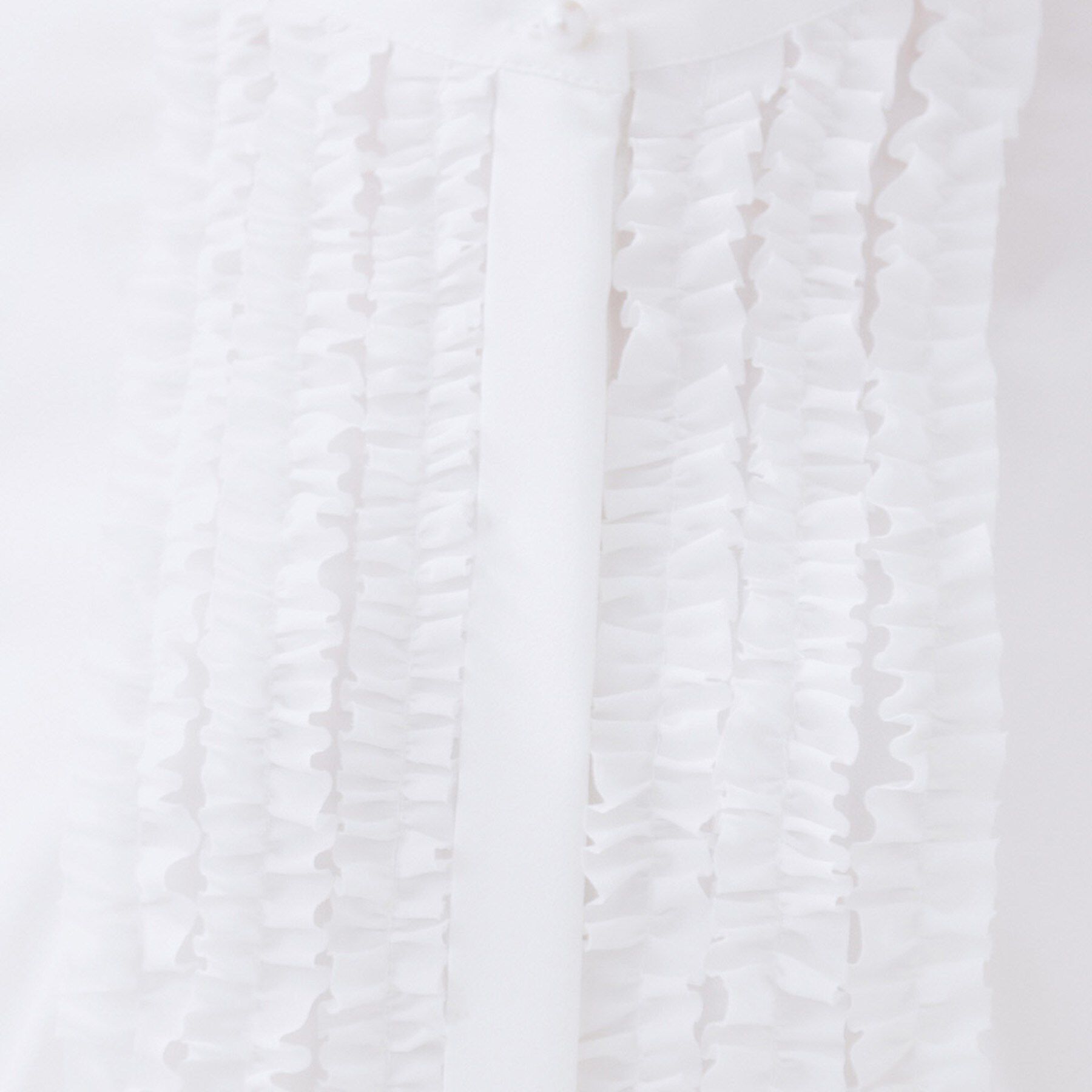 index「バンドカラーフリルブラウス【洗濯機OK/イージーアイロン】」|シャツ・ブラウス|