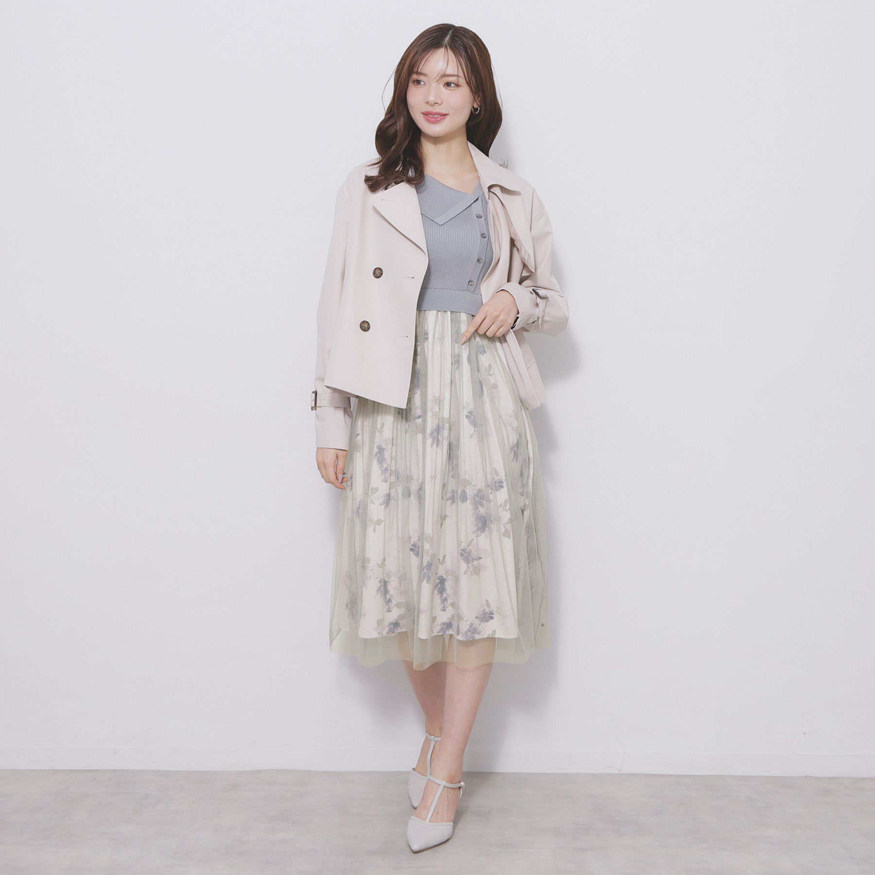 index「ドッキングニットワンピース【洗濯機OK/抗ピル】」|ワンピース|