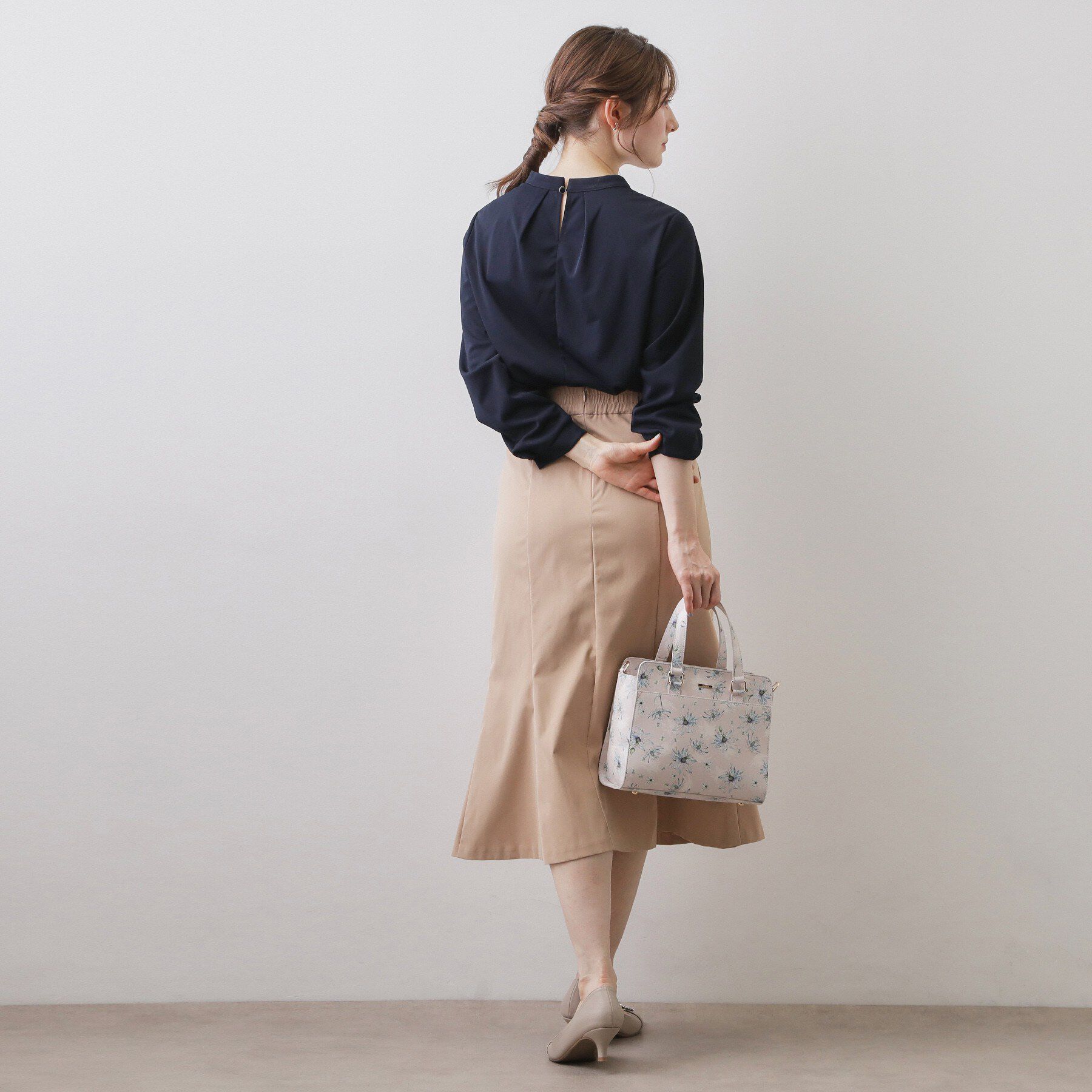 index「ランダムタックトップス【洗濯機OK/吸水速乾/接触冷感/UVケア】《5col》」|Tシャツ・カットソー|