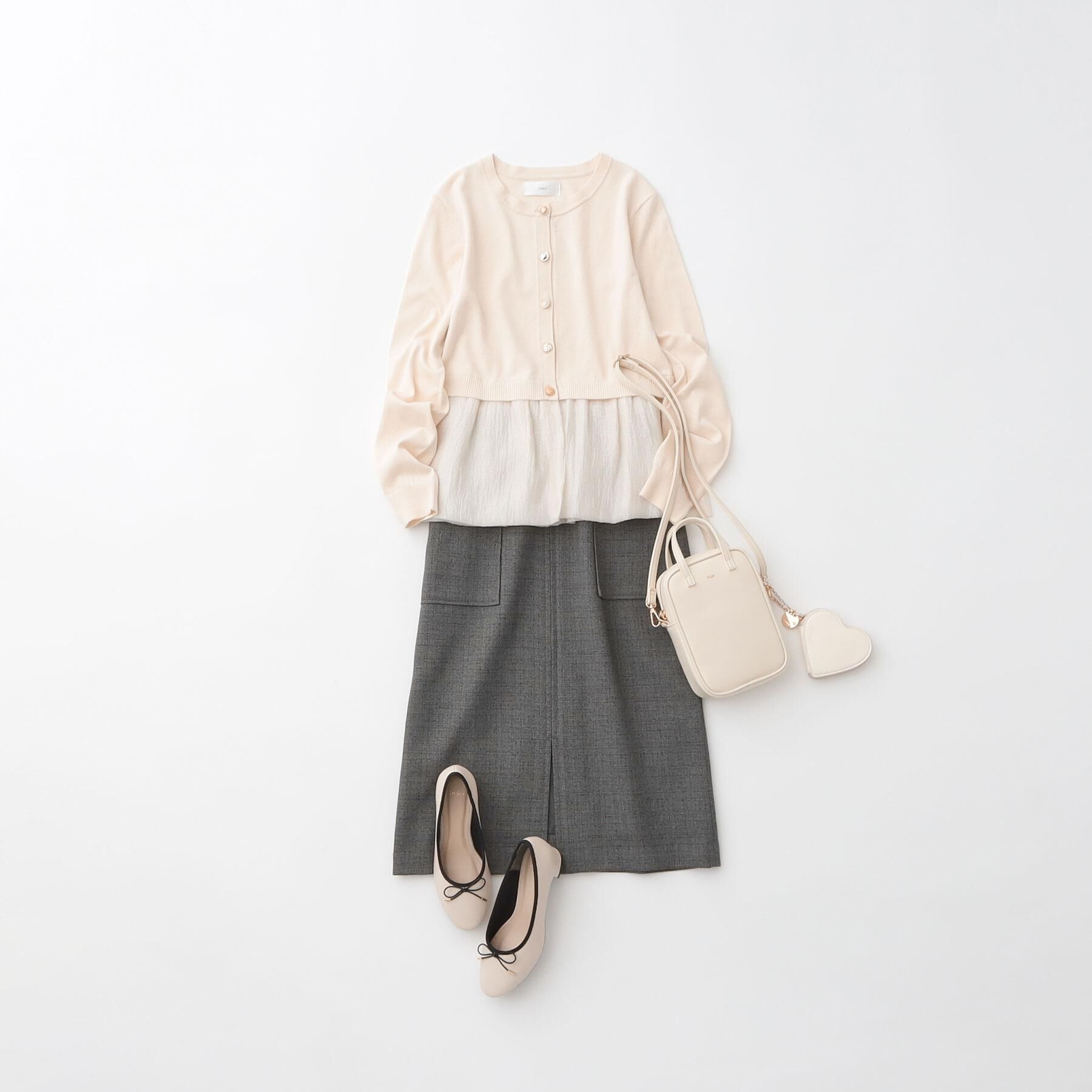 index「フロントジップタイトスカート【洗濯機OK/イージーアイロン】」|スカート|