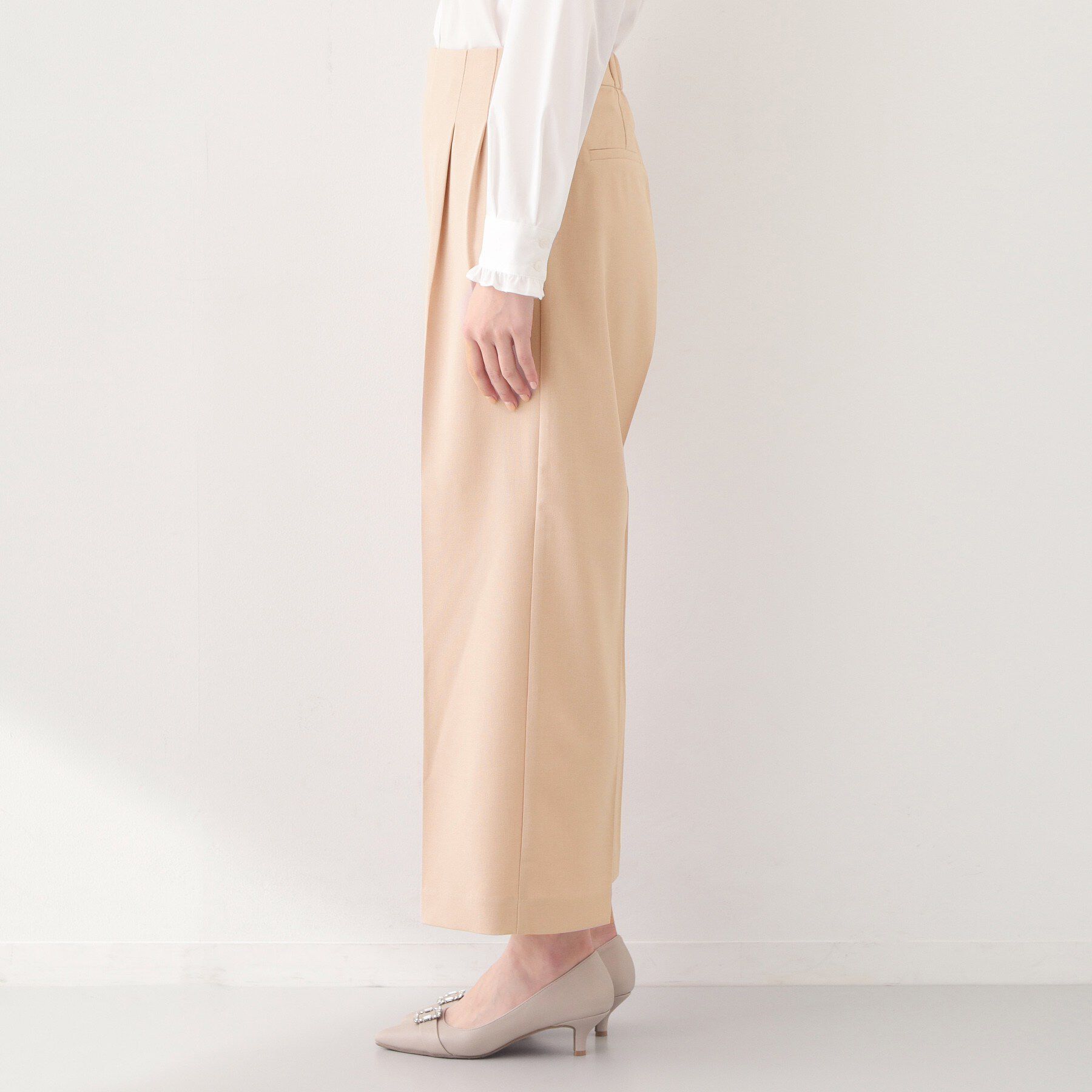 index「ストレッチ2タックワイドパンツ/セットアップ対応可【洗濯機OK/接触冷感/吸水速乾/防シワ】」|その他|