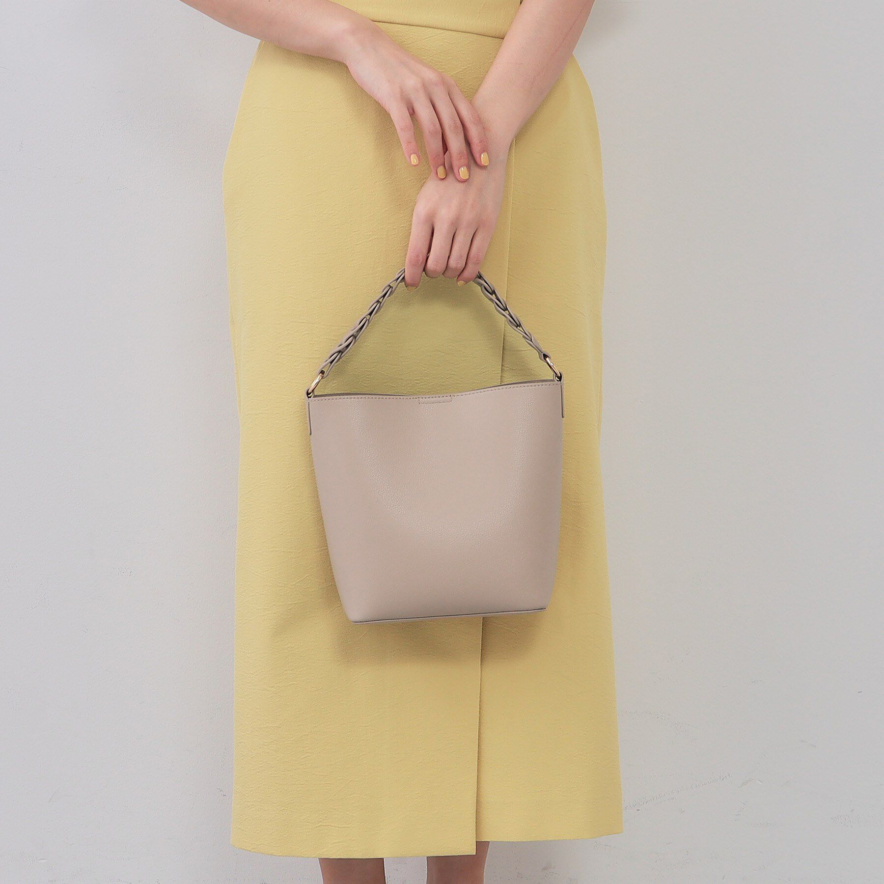 OPAQUE.CLIP「【2WAY】デザインハンドルバッグ」|ショルダー・メッセンジャー|