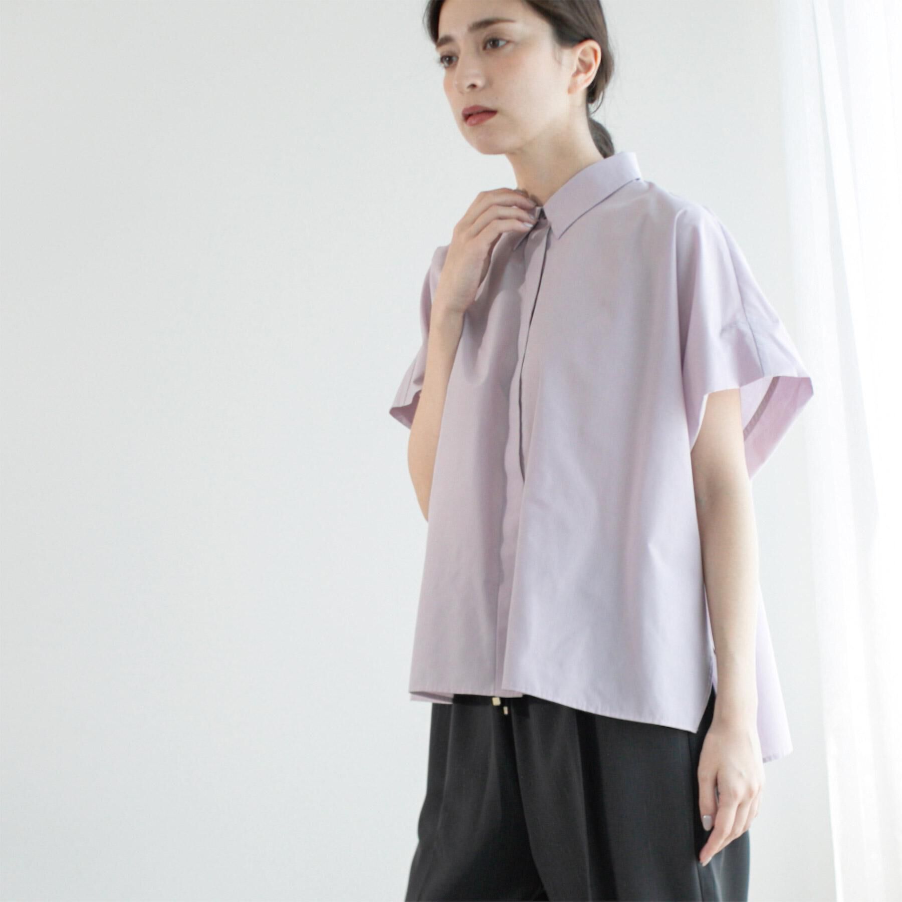 OPAQUE.CLIP「《andGIRL掲載》リラクシーシャツ【洗濯機洗い可】」|シャツ・ブラウス|