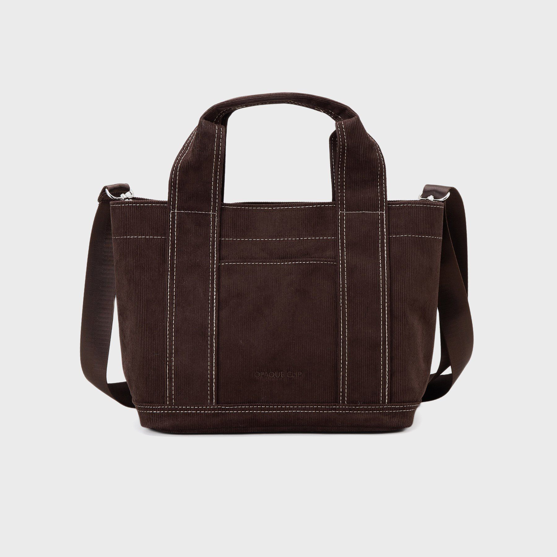 OPAQUE.CLIP「【2WAY／多ポケット】3層セパレートミドルトートバッグ」|トートバッグ|