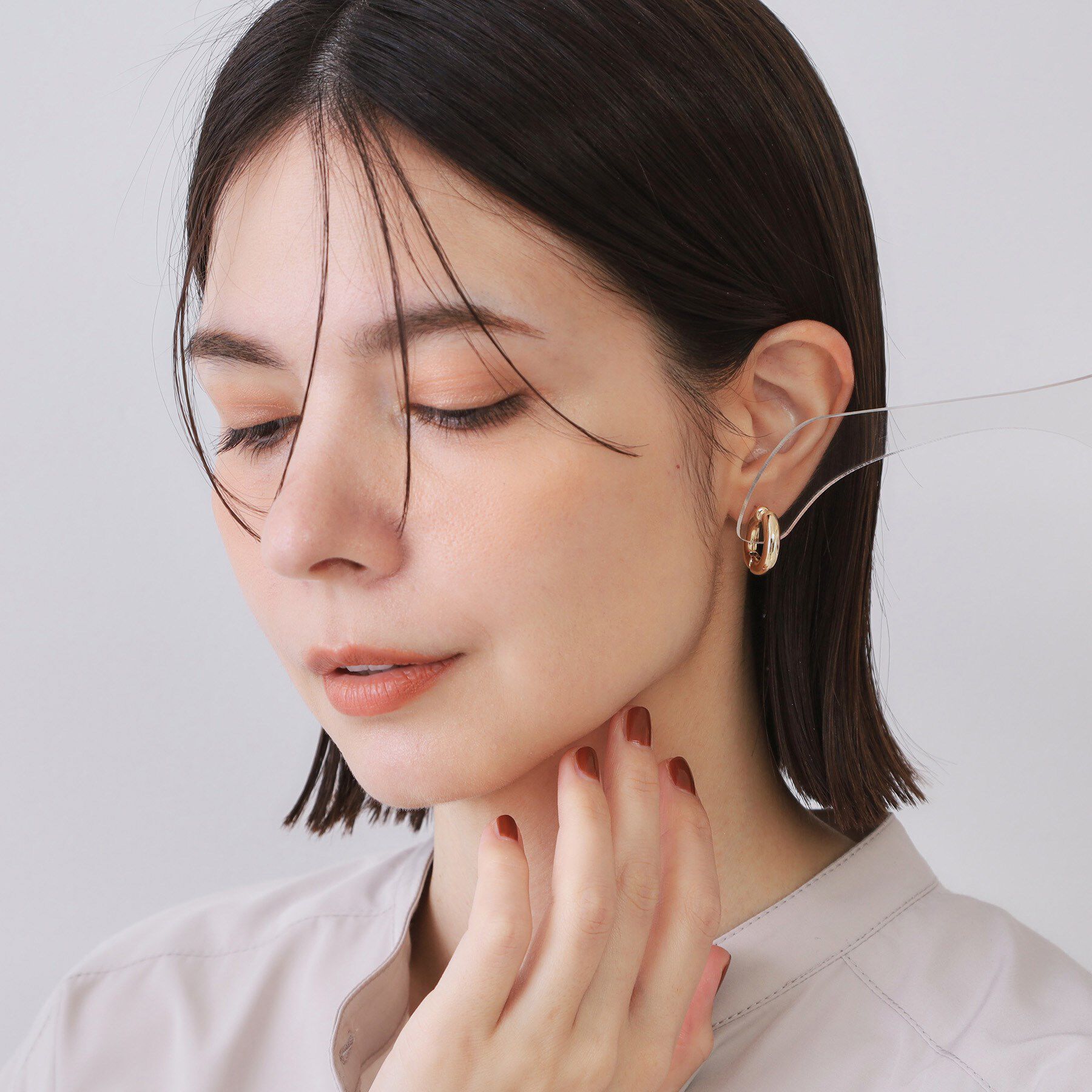 OPAQUE.CLIP「メタルイヤリング」|イヤリング|
