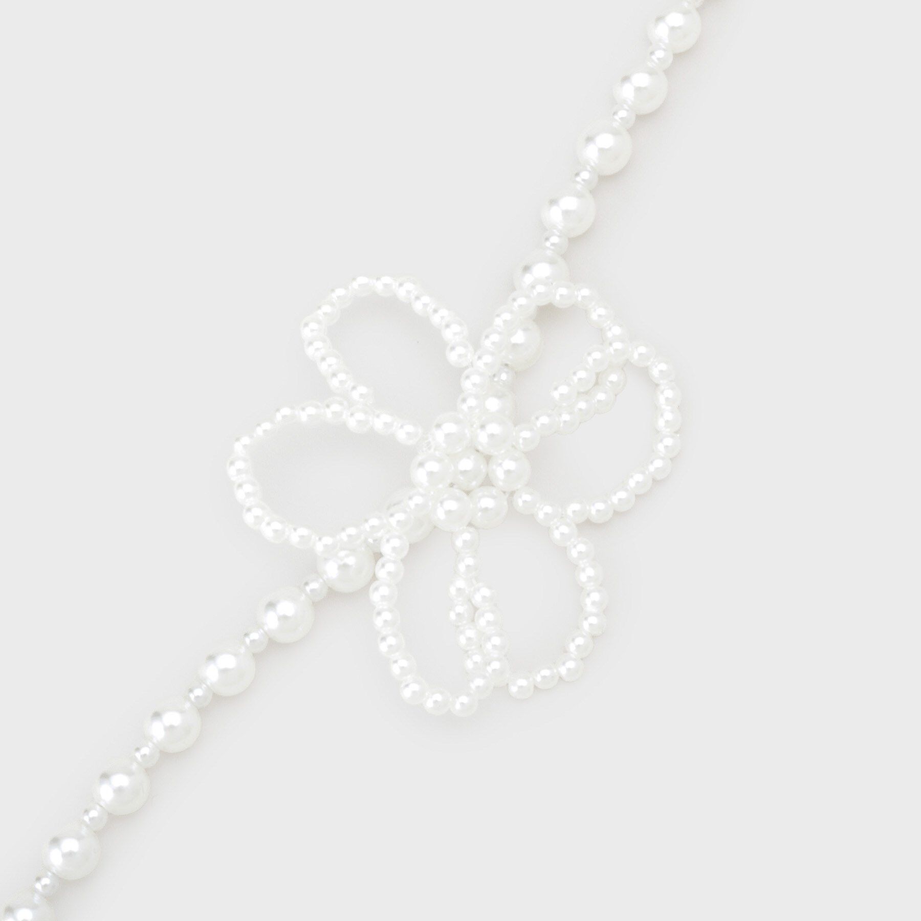 OPAQUE.CLIP「ボールチェーン＆パール調ストラップチャーム」|ストラップ|