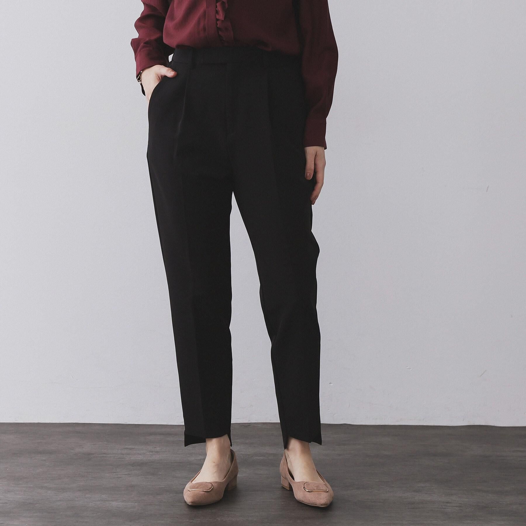 OPAQUE.CLIP「ステップヘムテーパードパンツ/セットアップ対応可【洗濯機洗い可】」|その他|