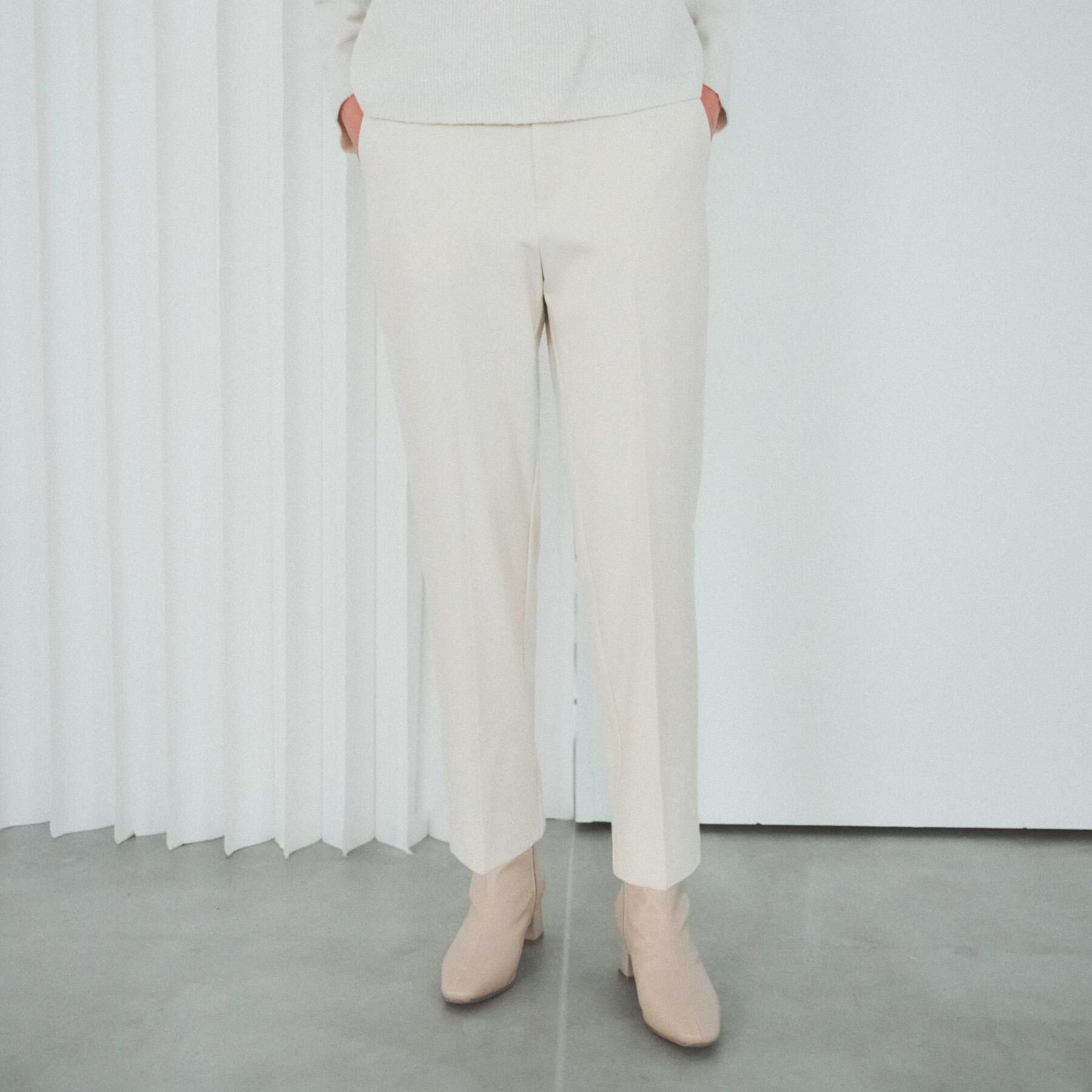 OPAQUE.CLIP「ウォームタッチ テーパードパンツ【洗濯機洗OK/ストレッチ】」|その他|