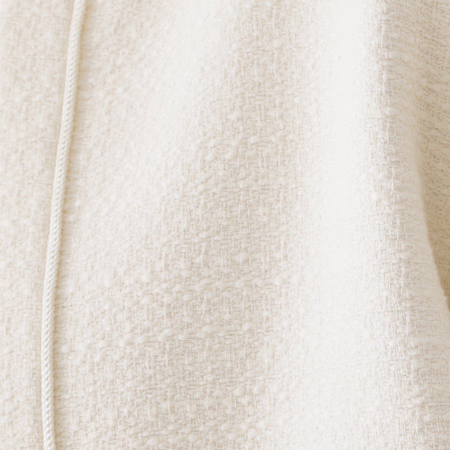 OPAQUE.CLIP「≪通勤・セレモニー対応≫ コットンツイードジャケット」|ノーカラージャケット|