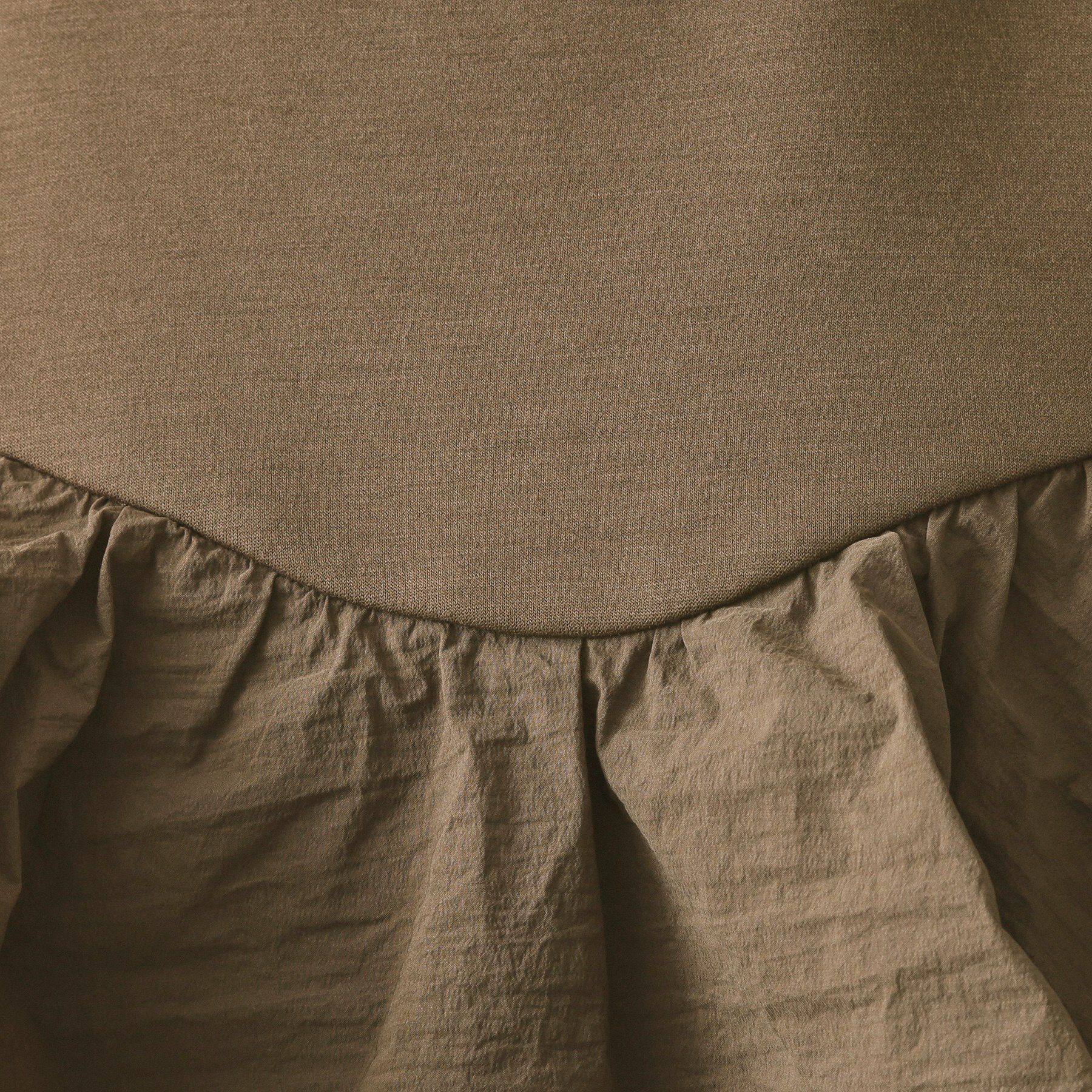 OPAQUE.CLIP「フリルドッキングトップス【洗濯機OK】」|Tシャツ・カットソー|