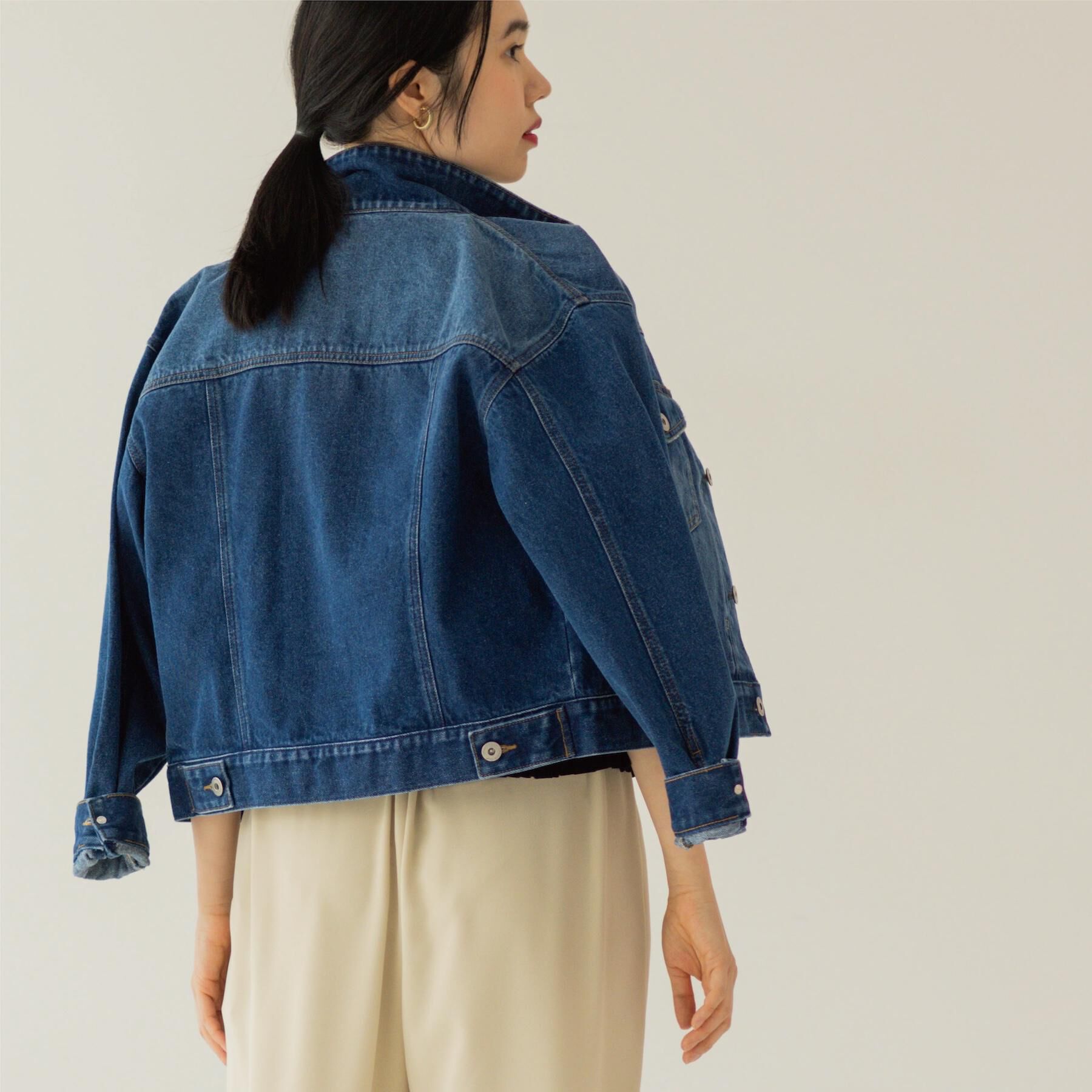 OPAQUE.CLIP「デニムジャケット【洗濯機OK】」|デニムジャケット|