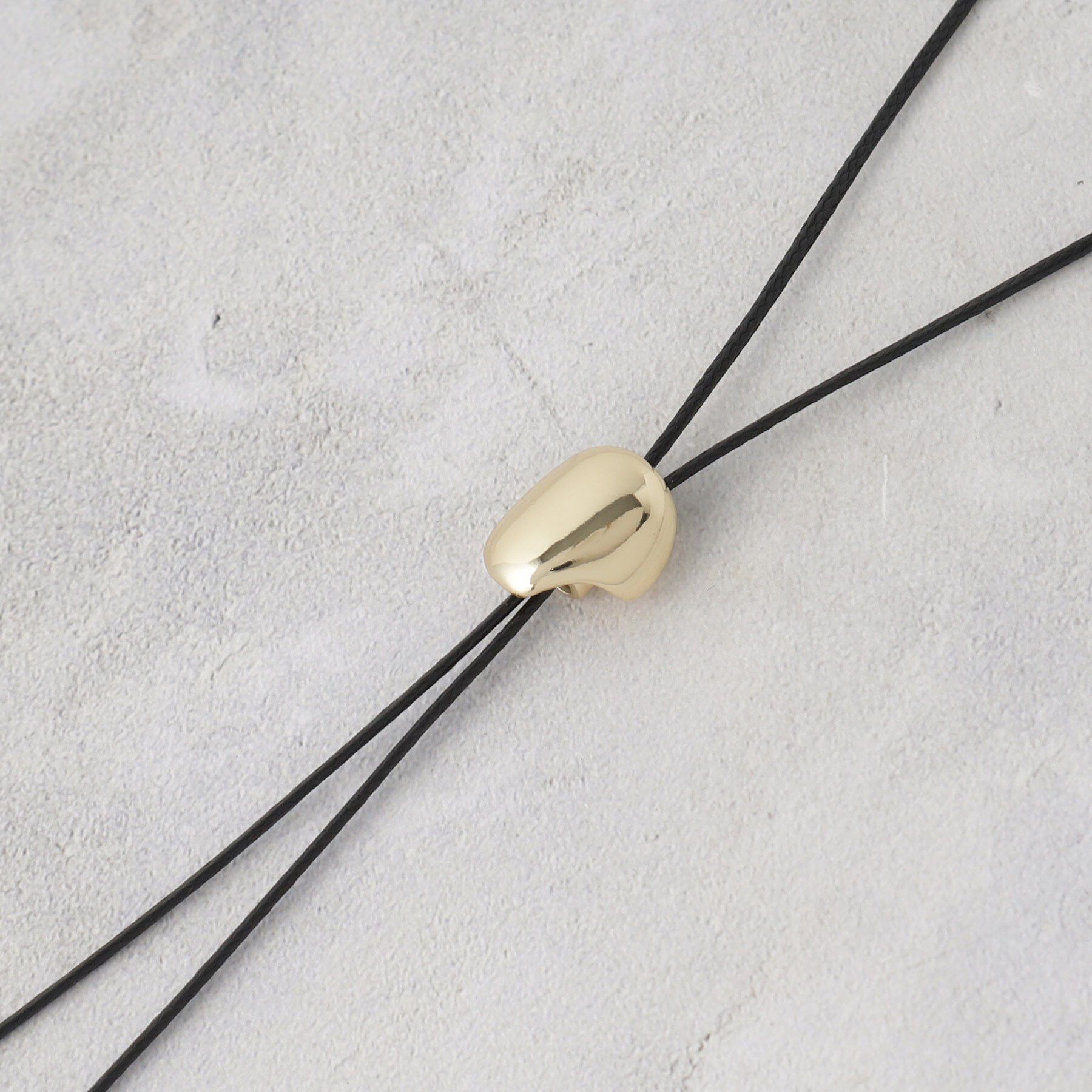 OPAQUE.CLIP「メタルパーツ スライドネックレス」|ネックレス|