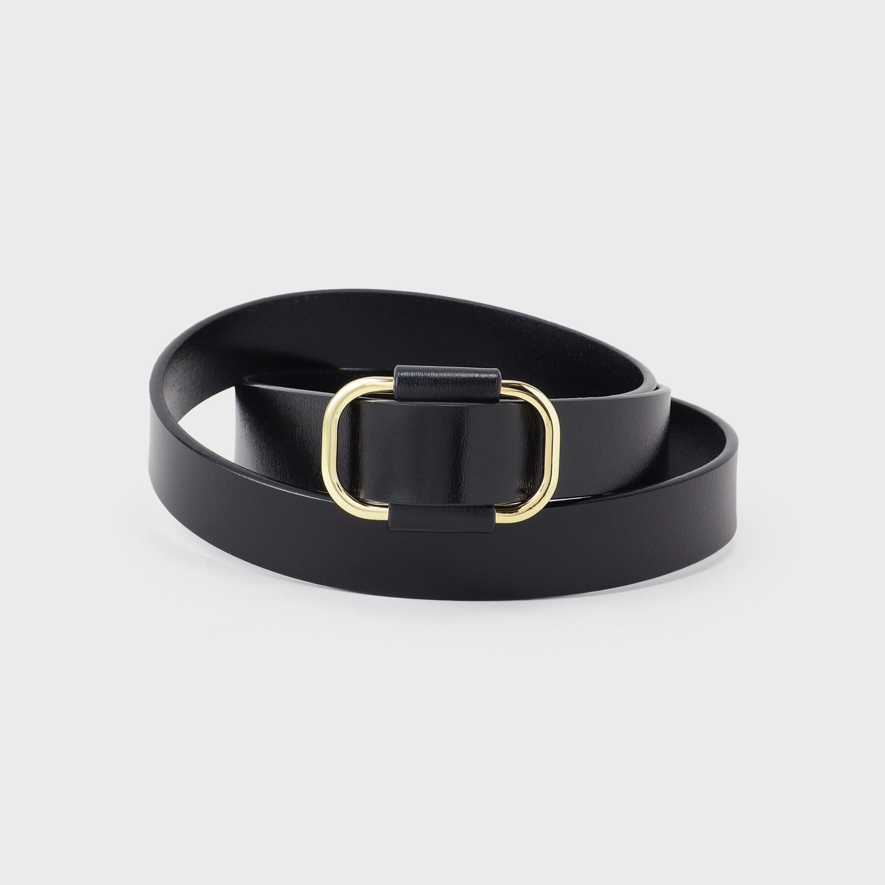 OPAQUE.CLIP「本革ベルト（穴なし）」|ベルト|ゴールド(007)