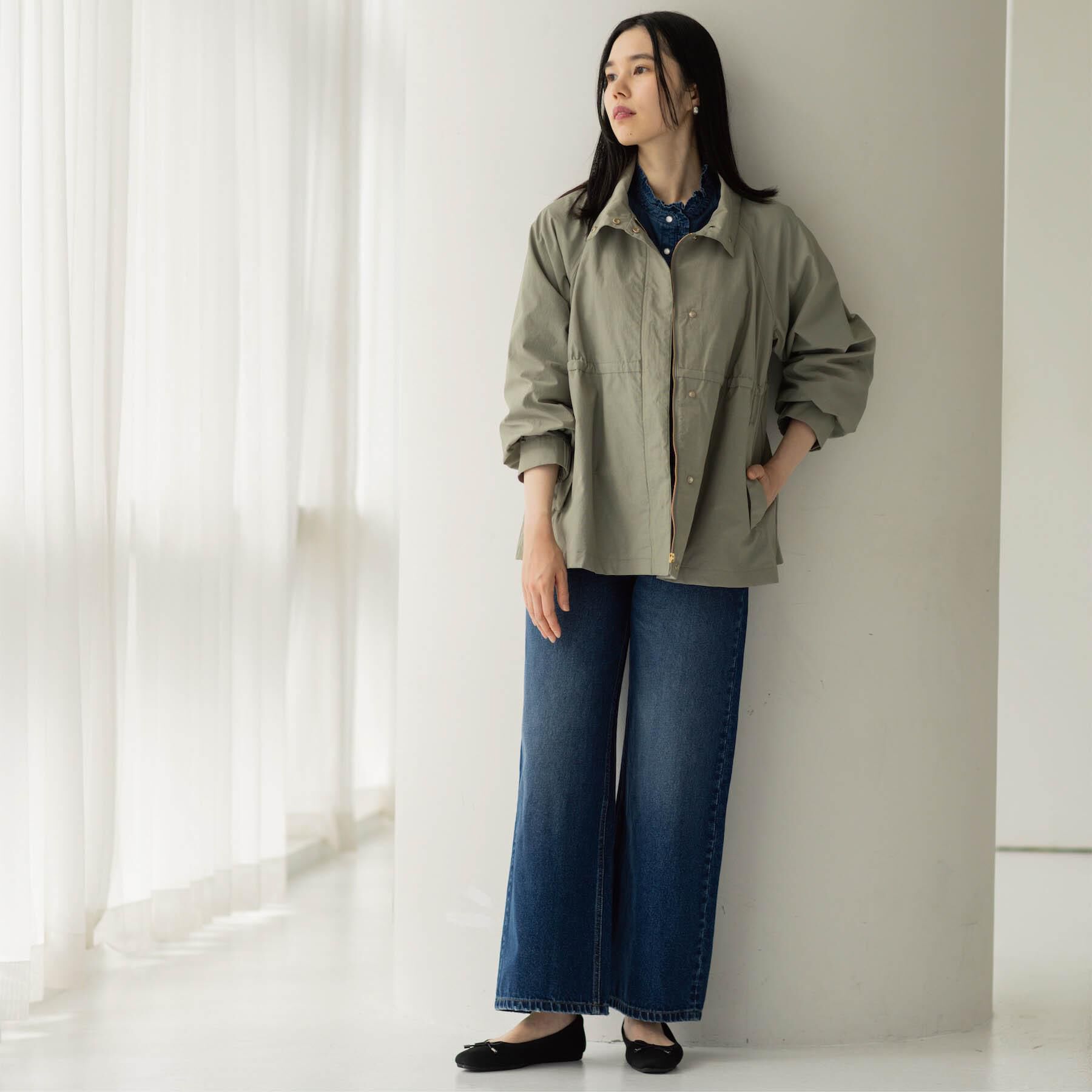 OPAQUE.CLIP「撥水スタンドZIPブルゾン【洗濯機OK/UVケア/花粉対応】」|ブルゾン・スタジャン|