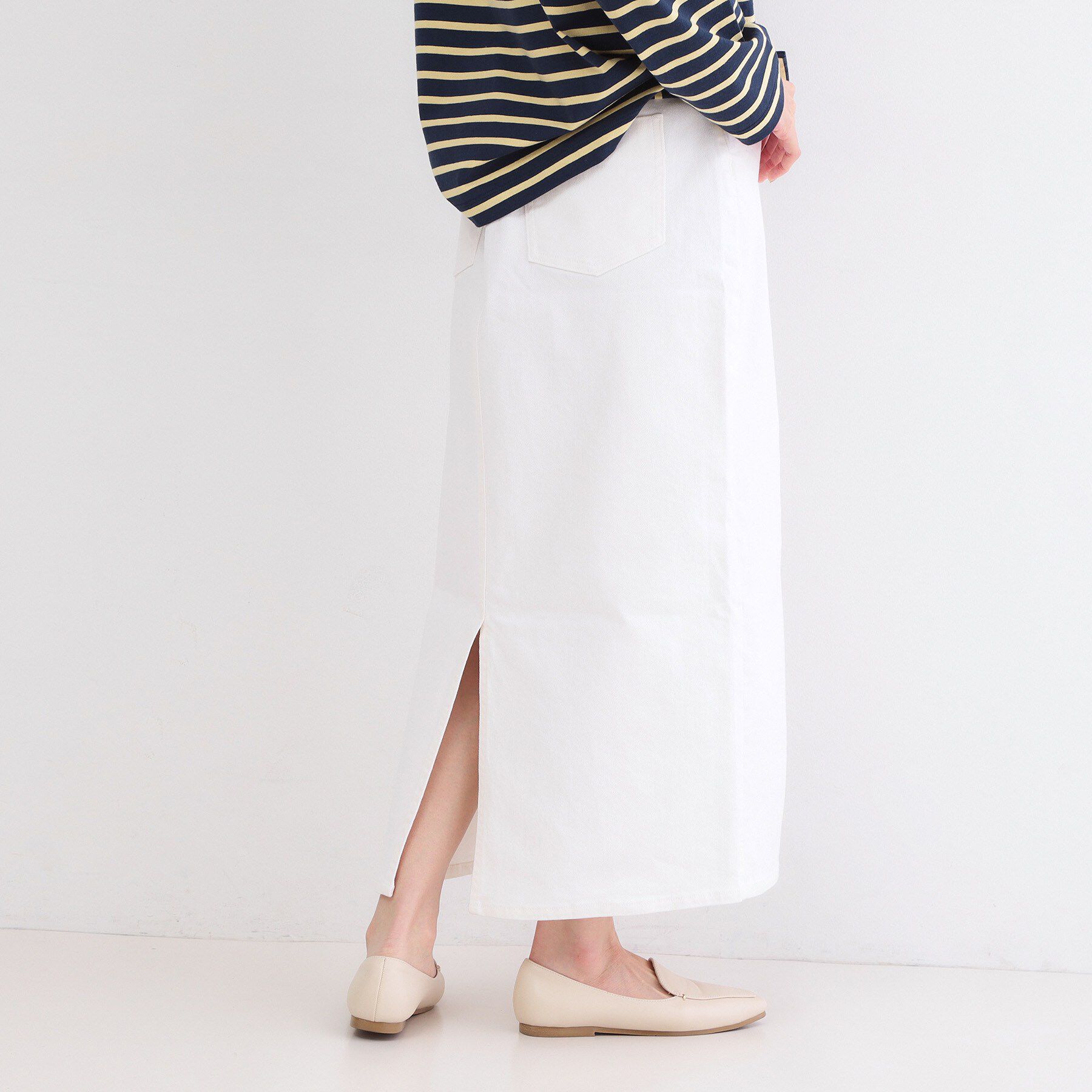 OPAQUE.CLIP「ストレッチタイトスカート【洗濯機OK】」|スカート|