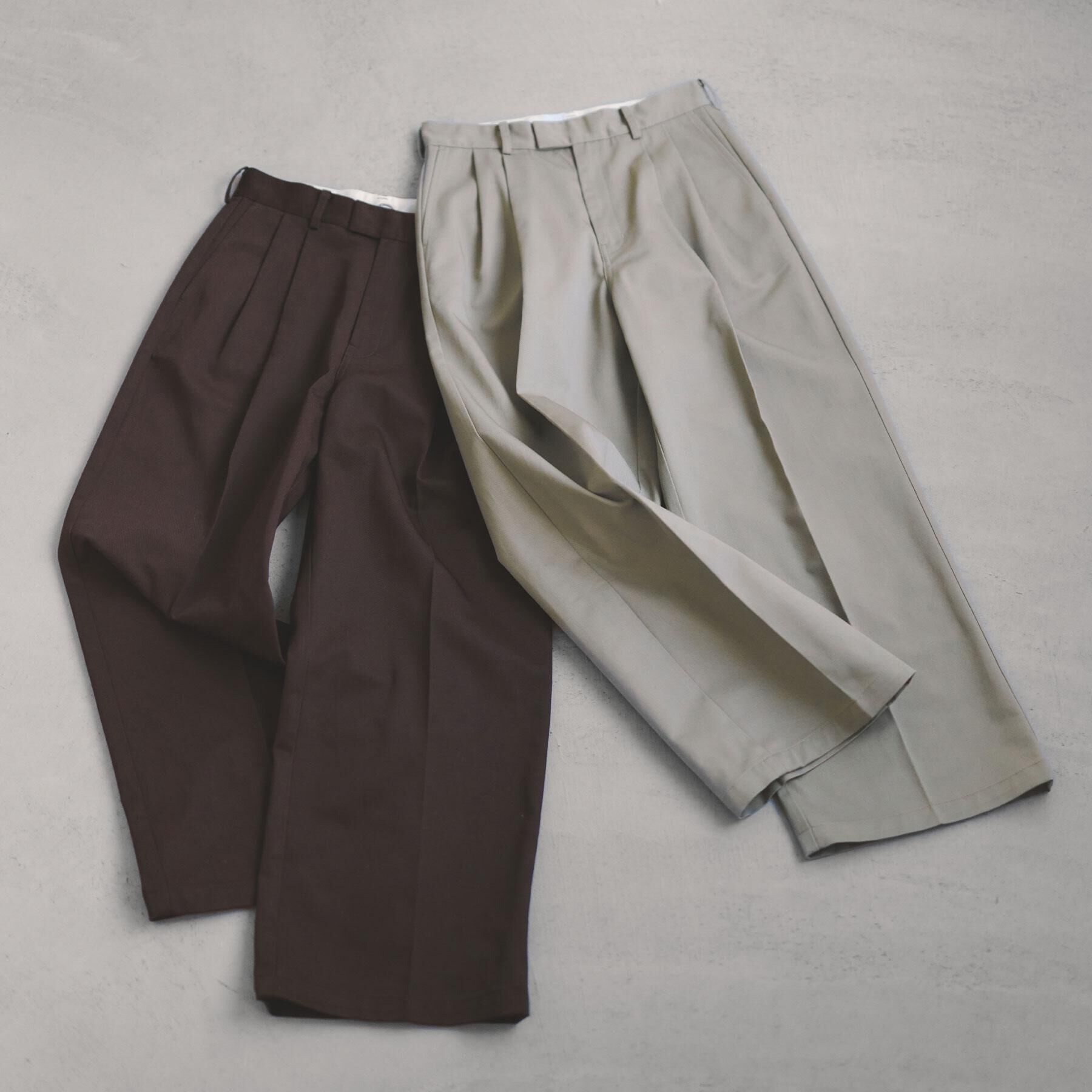 OPAQUE.CLIP「【Dickies(R)&times;OPAQUE.CLIP】ツータックワイドパンツ」|その他|