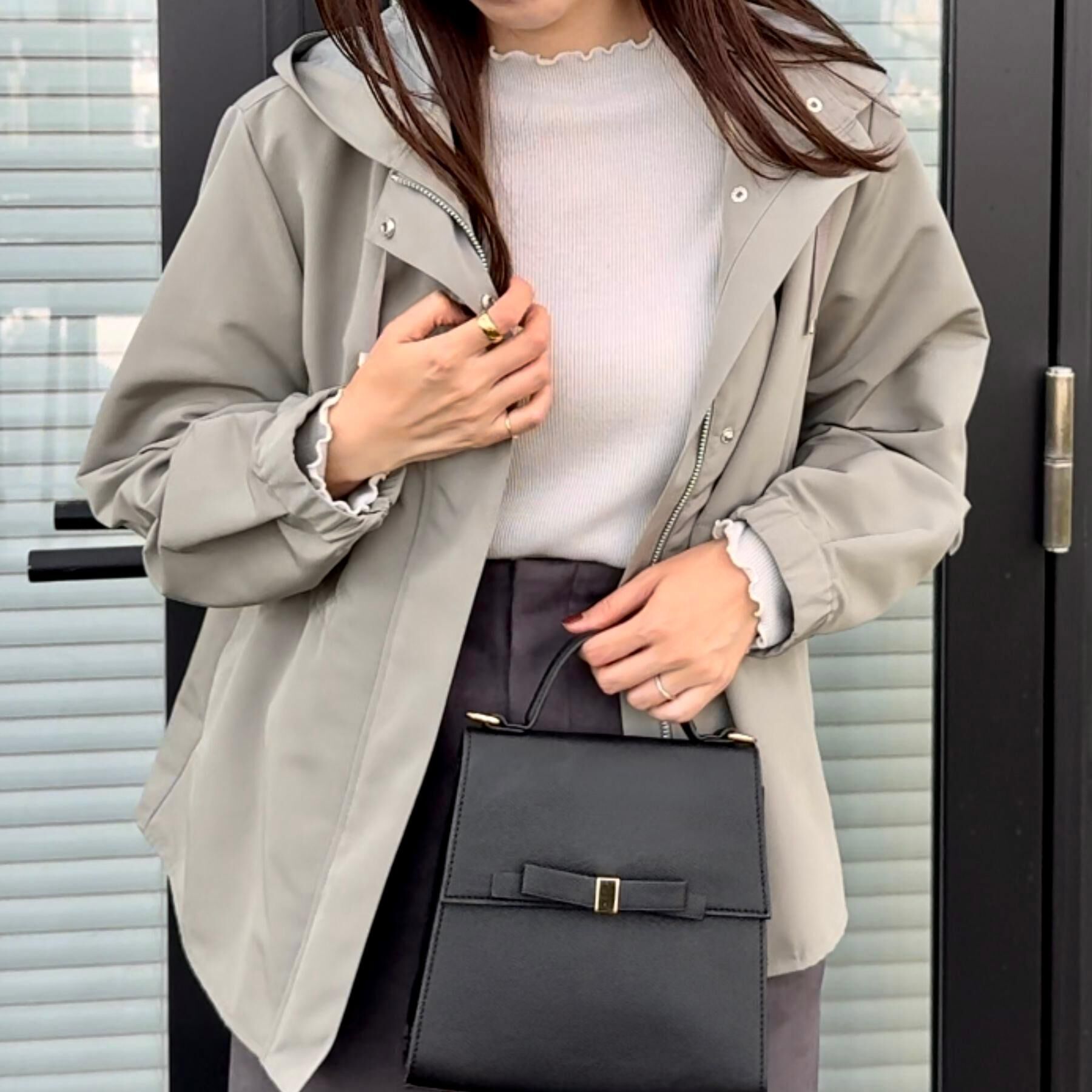 Couture broach「【ほんのりシアー・きれいめ】サステナブル テレコインナートップス」|Tシャツ・カットソー|