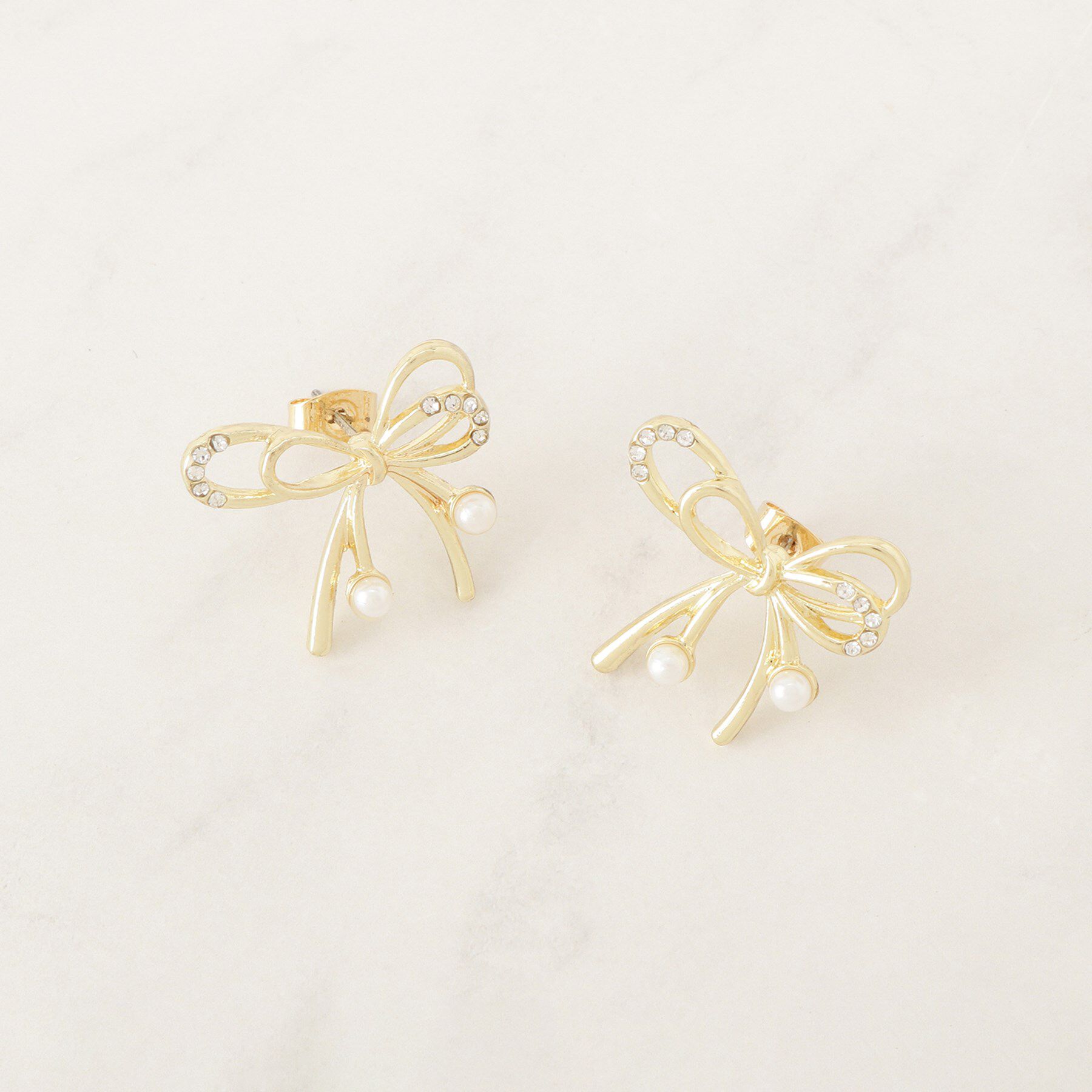 Couture broach「リボンモチーフピアス」|ピアス|