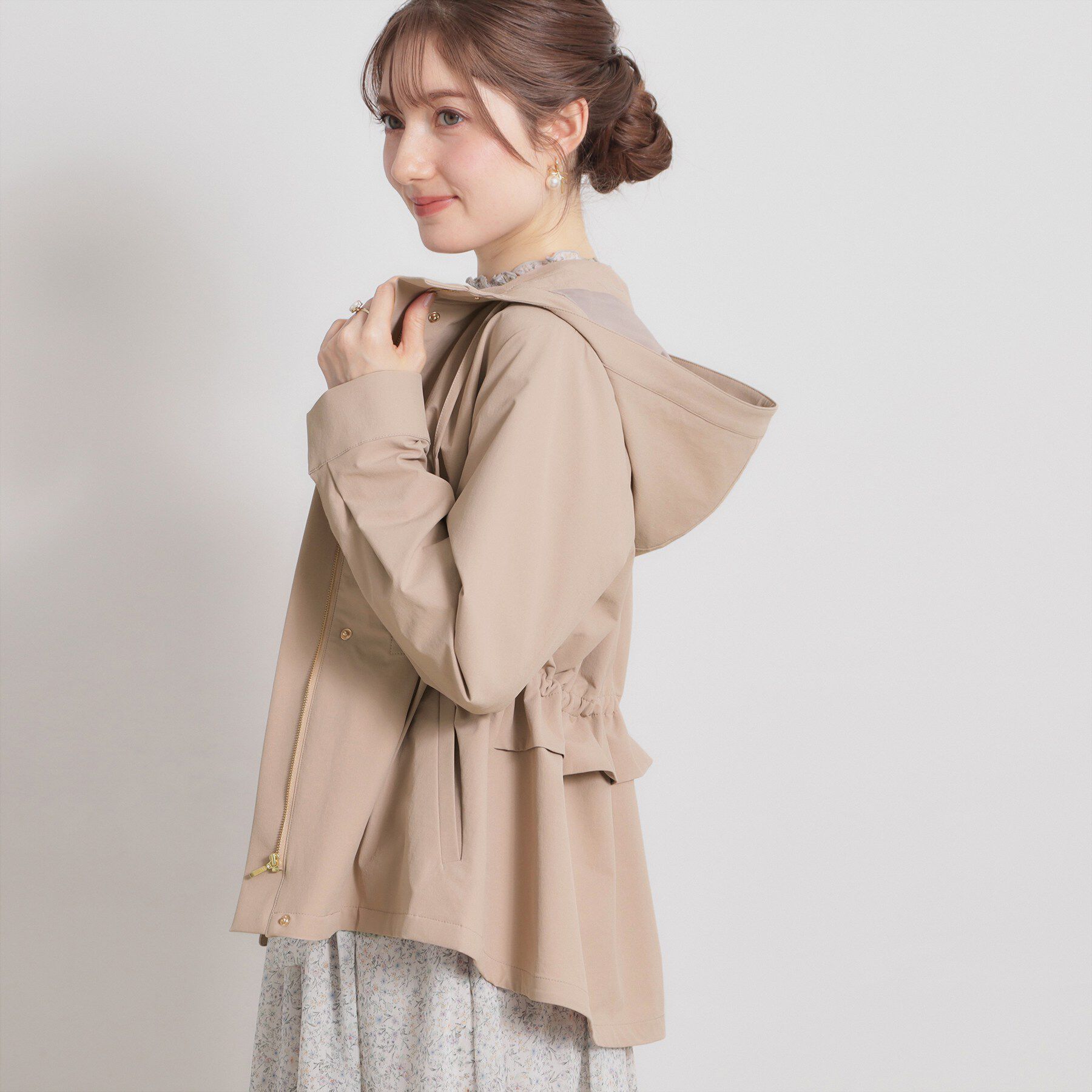 Couture broach「【撥水・洗える】愛されマンパ」|ブルゾン・スタジャン|