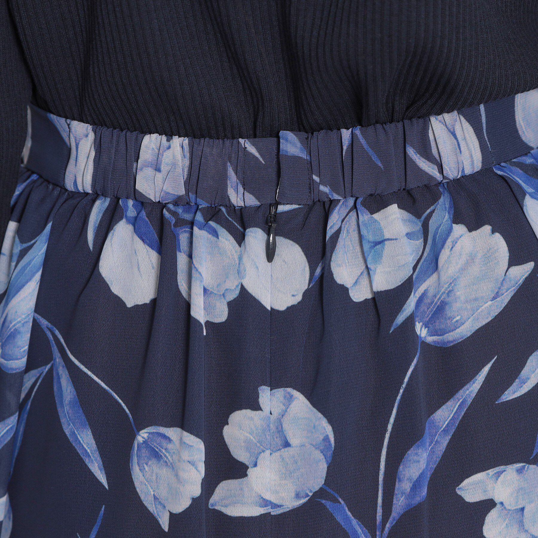 Couture broach「【洗える】チューリップ柄スカート」|スカート|