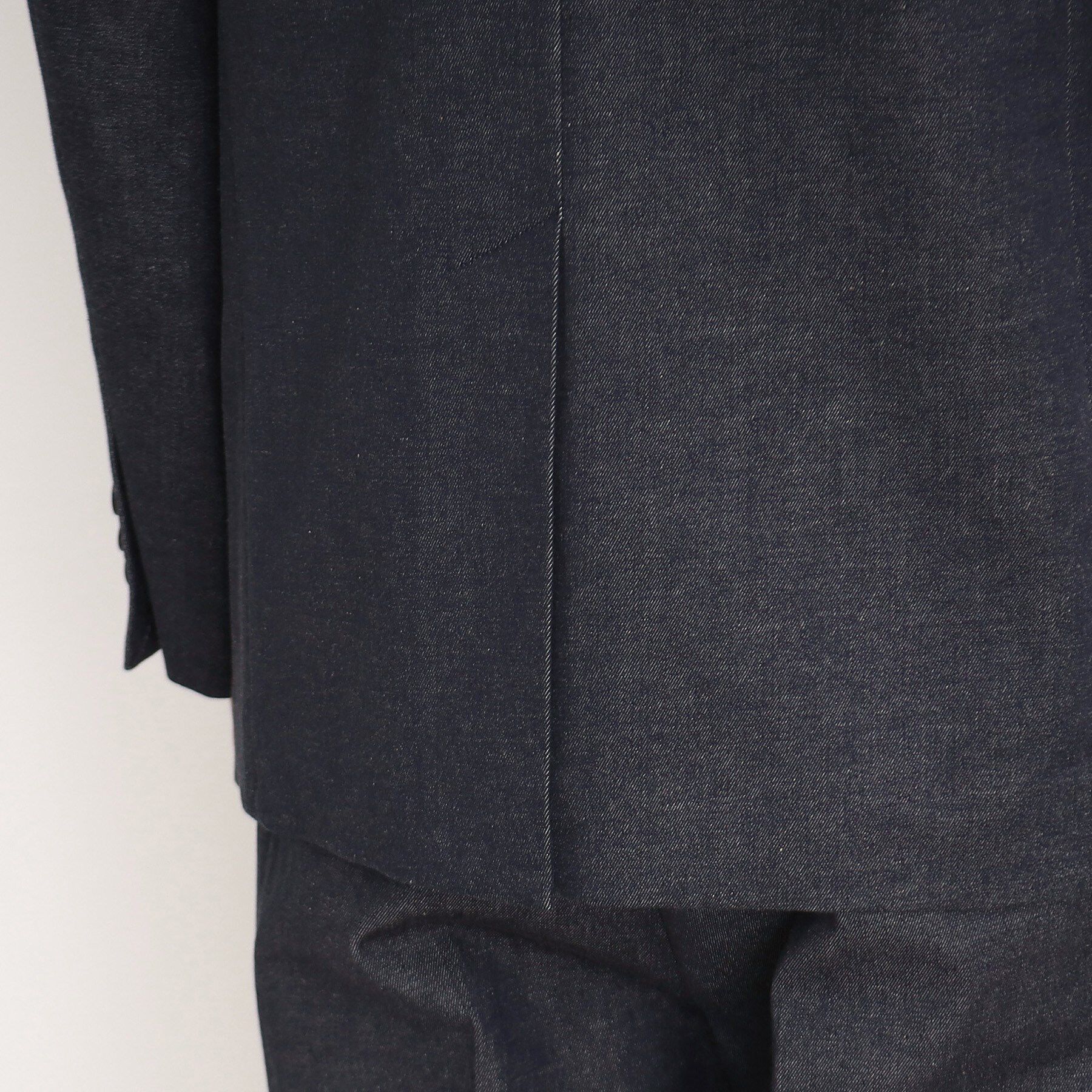 THE SHOP TK「エバーデニムジャケット セットアップ可／洗える／ストレッチ」|テーラードジャケット|