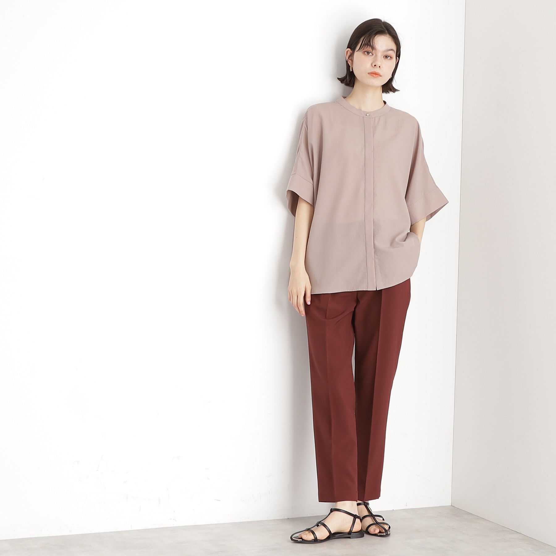 THE SHOP TK「ドルマンブラウス【7色展開/洗濯機OK/体型カバー】」|シャツ・ブラウス|