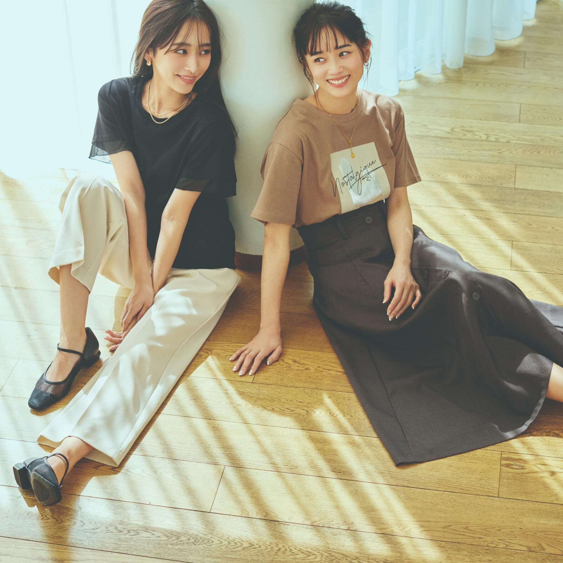 THE SHOP TK「ロゴアソートTシャツ【接触冷感/UVケア/洗濯機OK】」|Tシャツ・カットソー|