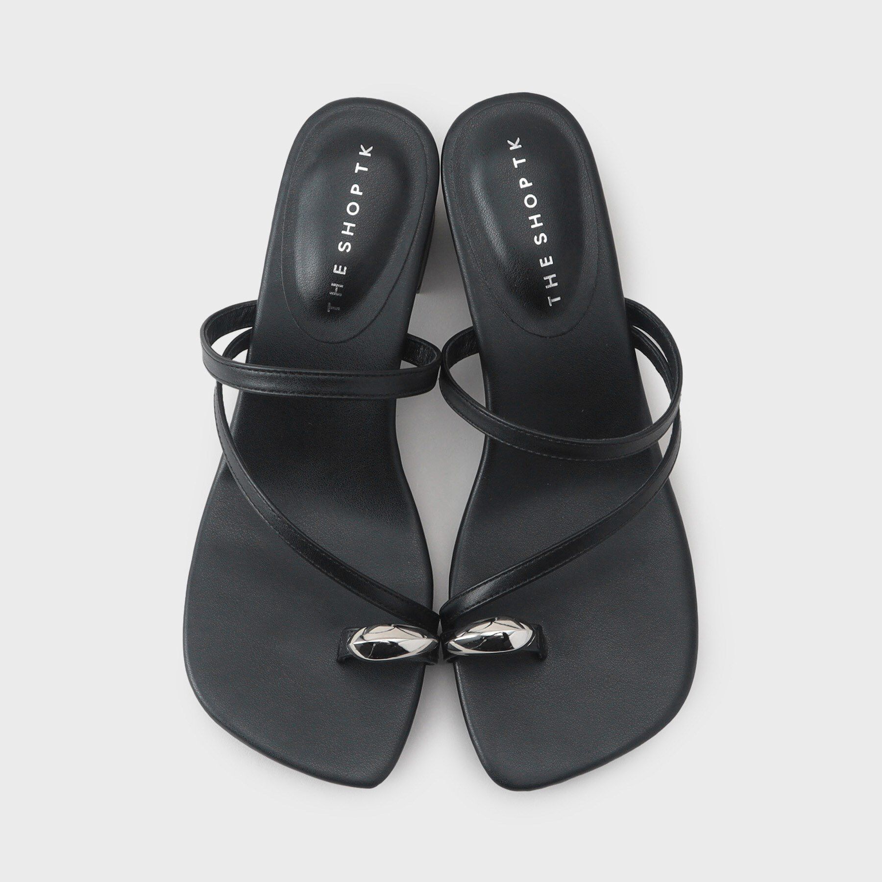 THE SHOP TK「メタルトングサンダル」|パンプス|