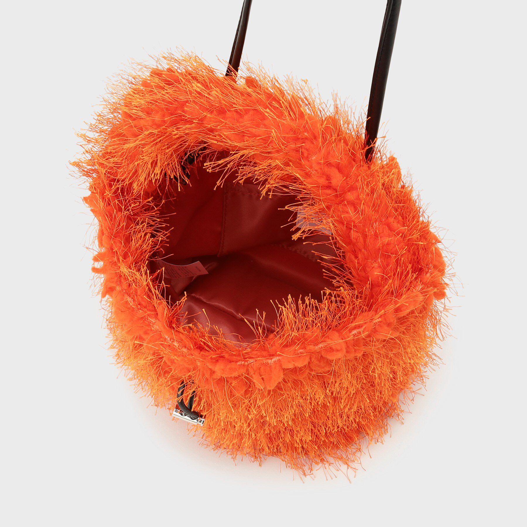 THE SHOP TK「フリンジボア巾着バッグ」|ショルダー・メッセンジャー|