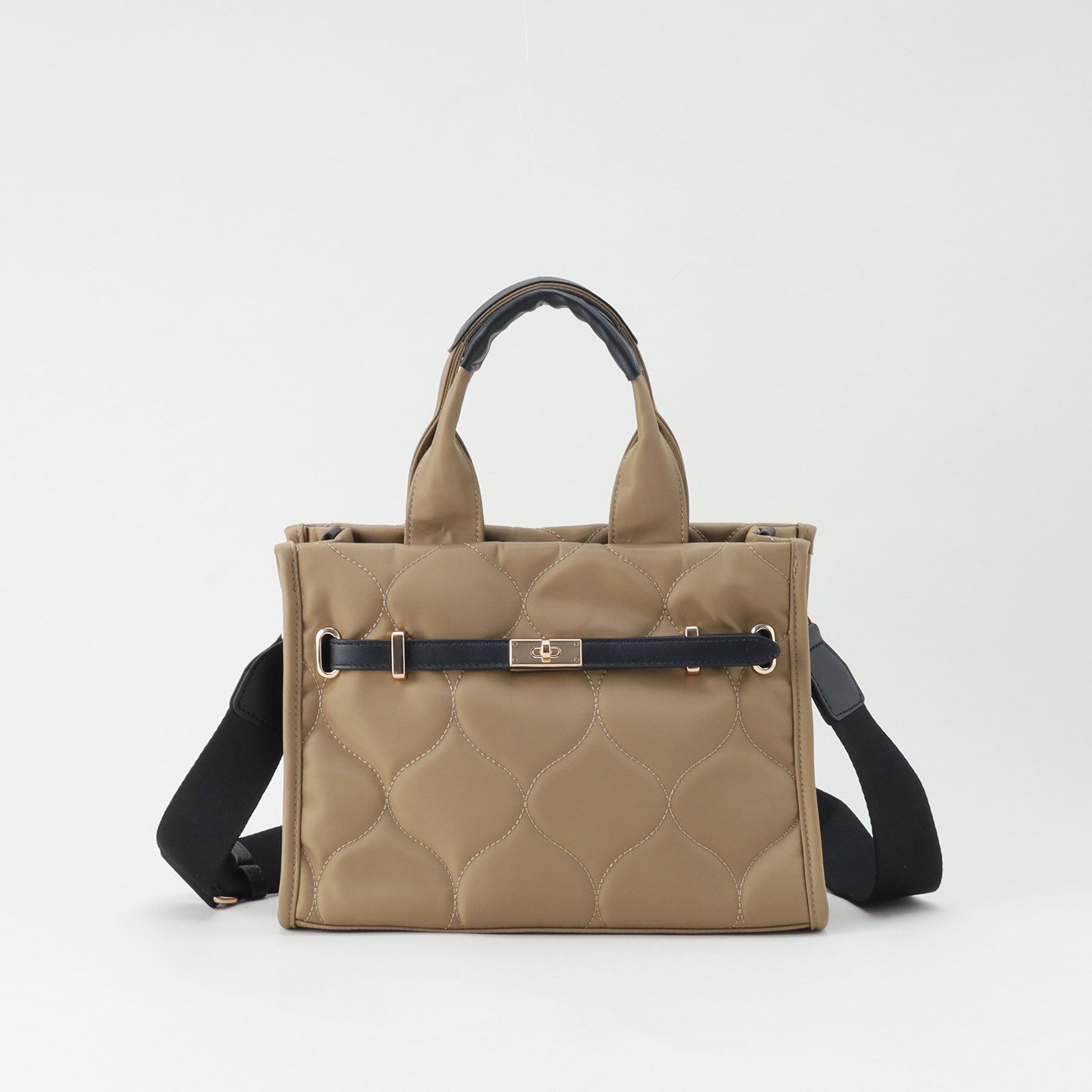 THE SHOP TK「ナイロンキルトミドルトートバッグ」|トートバッグ|