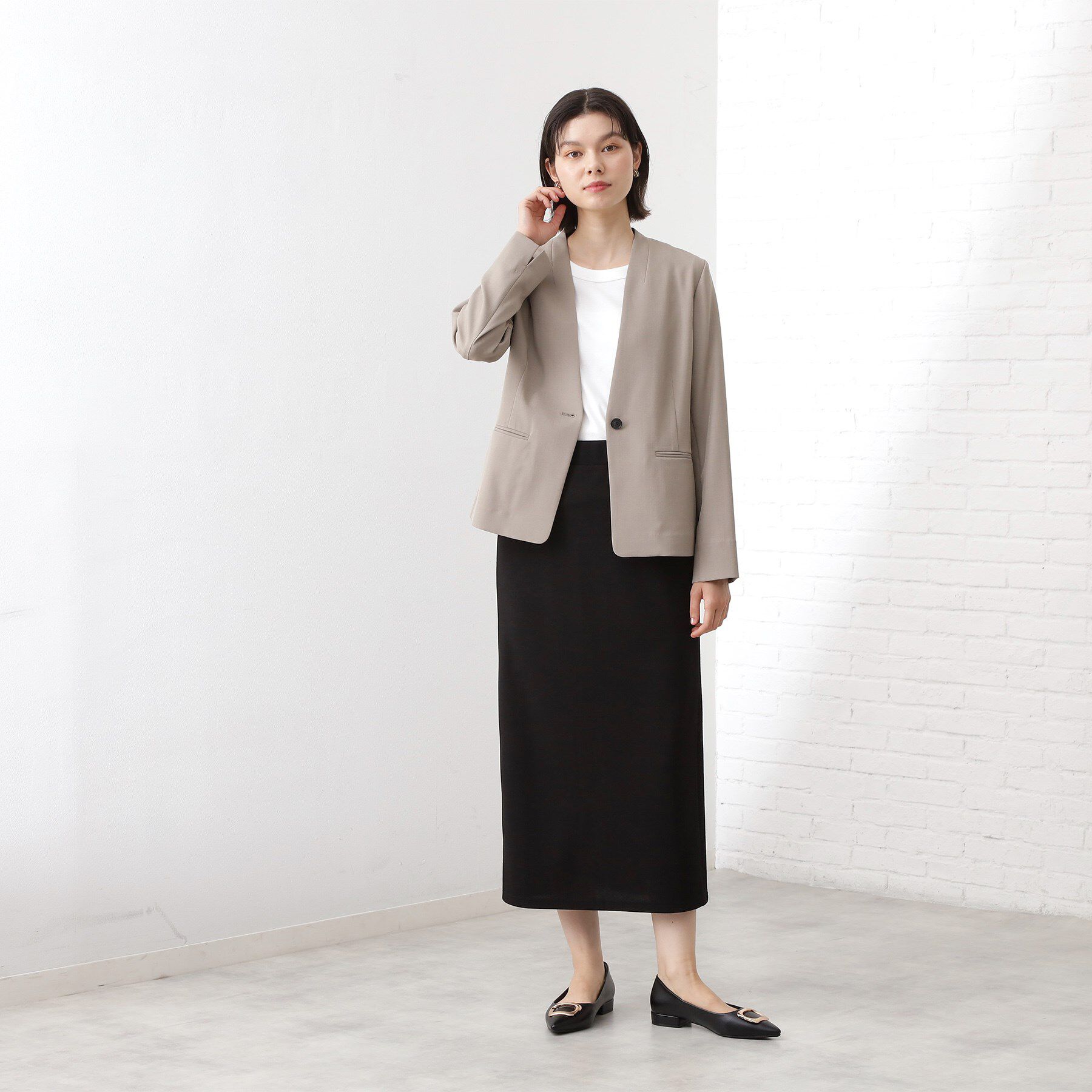 THE SHOP TK「バックルパンプス」|パンプス|