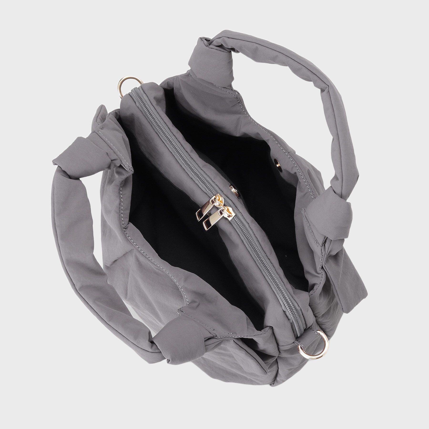 THE SHOP TK「ロゴショルダー付きナイロンミニボストン」|ショルダー・メッセンジャー|