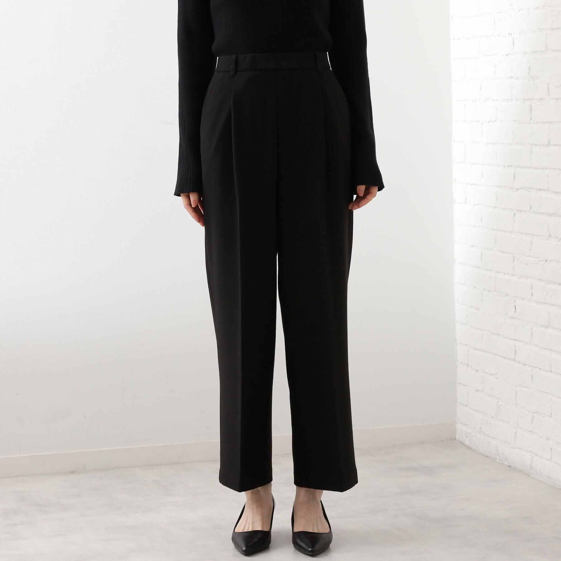 THE SHOP TK「【着丈選べる/XS～XLサイズ】あったか裏起毛ワイドパンツ」|その他|