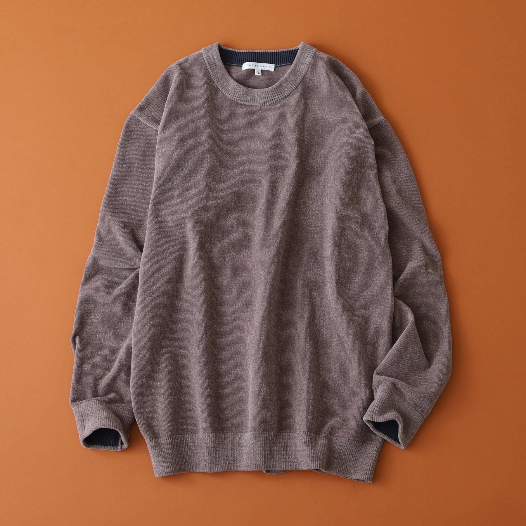 THE SHOP TK「【触れるたびに心地良い】ライトモールニット　洗濯機OK/ユニセックスでおすすめ！」|ニット・セーター|