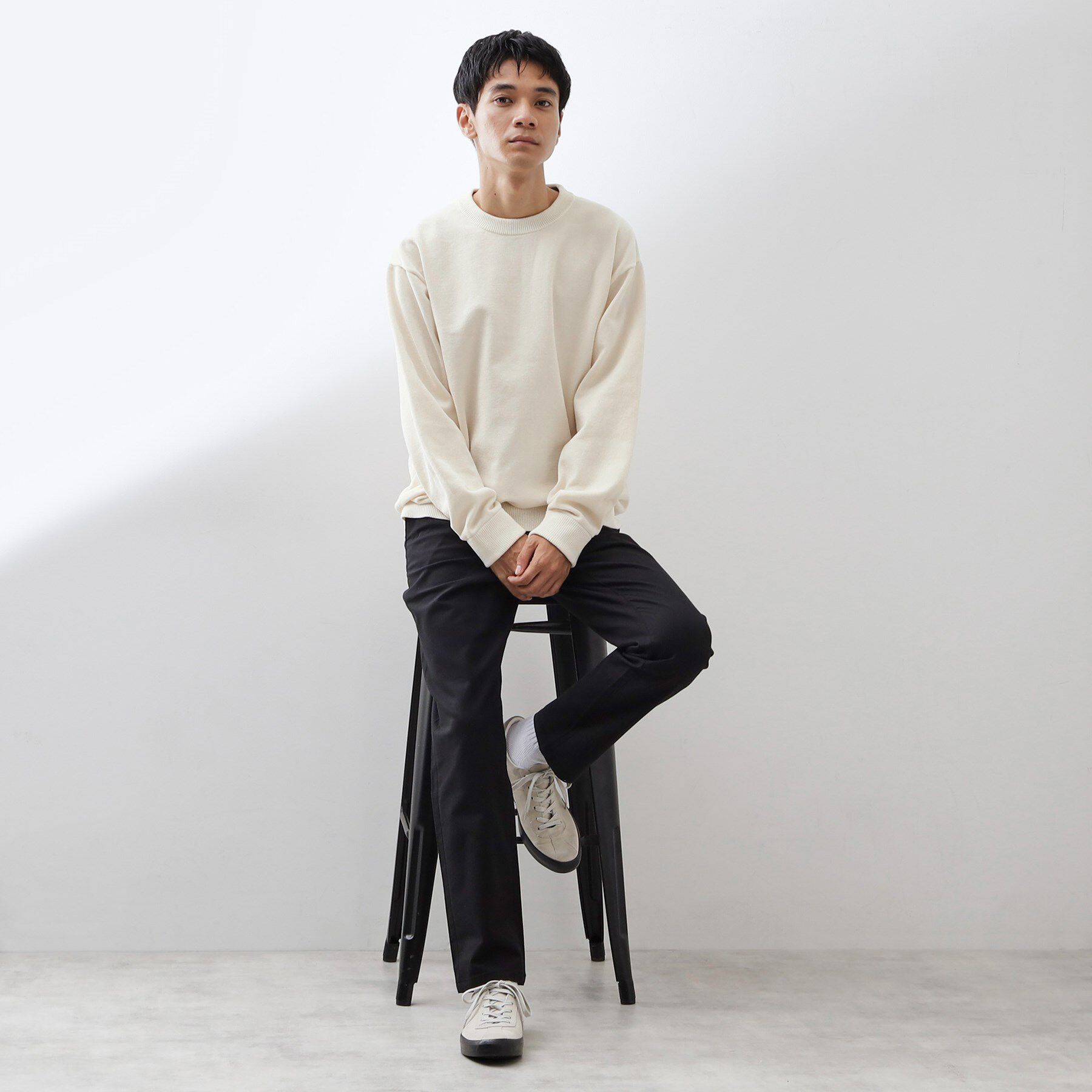 THE SHOP TK「【触れるたびに心地良い】ライトモールニット　洗濯機OK/ユニセックスでおすすめ！」|ニット・セーター|