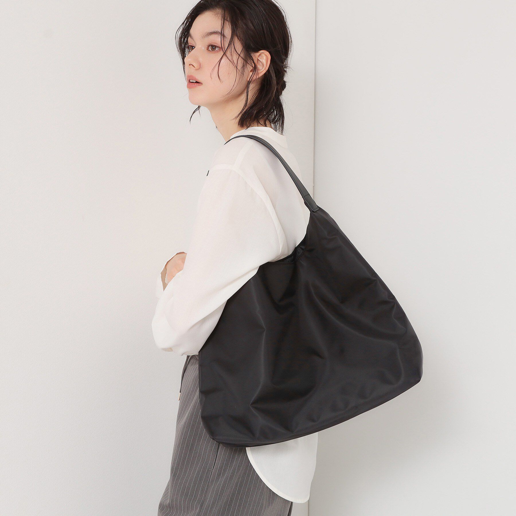 THE SHOP TK「トライアングルナイロンバッグ」|トートバッグ|