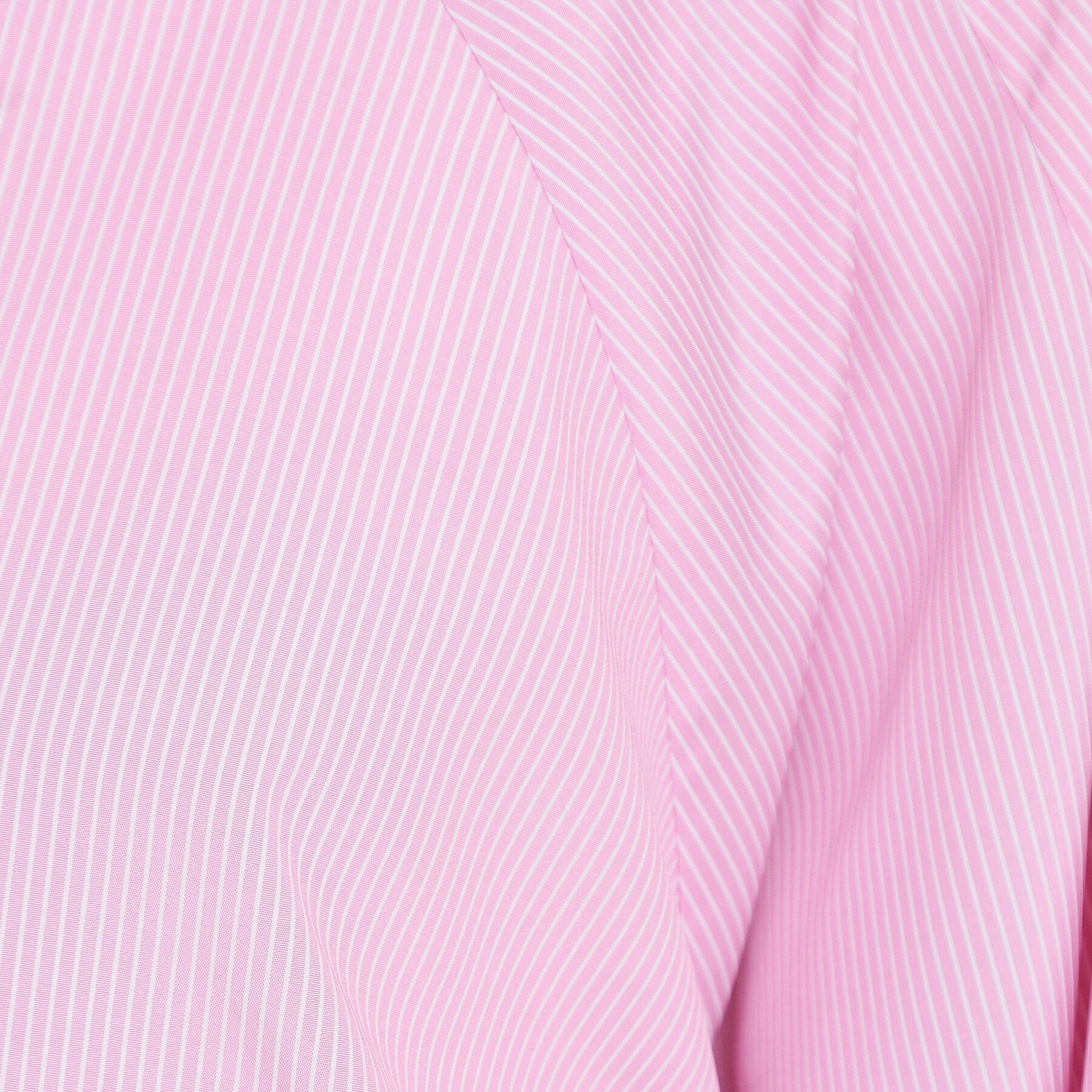 THE SHOP TK「キーネックストライプドロストシャツブラウス」|シャツ・ブラウス|