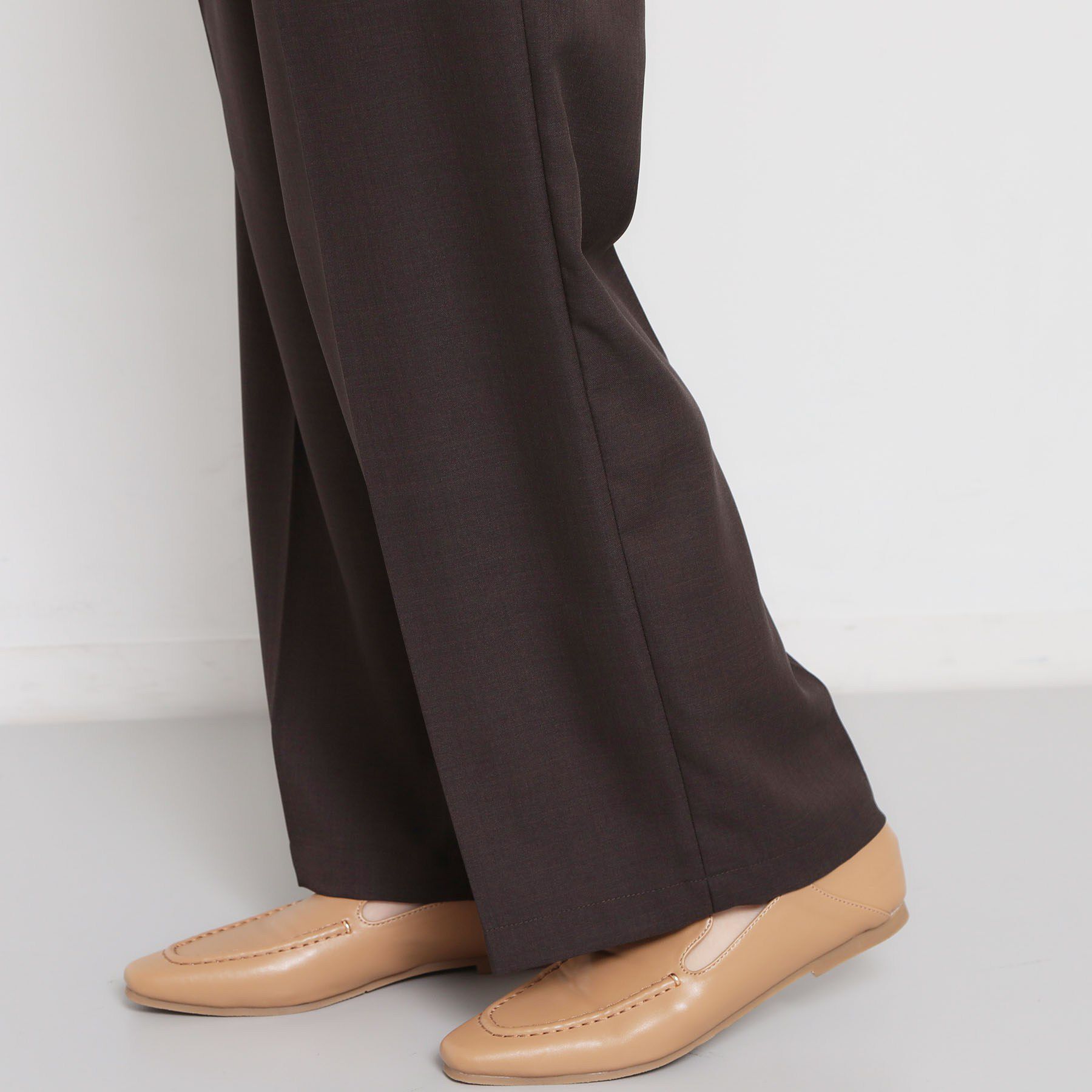 THE SHOP TK「【洗える】 麻調ワイドパンツ」|その他|