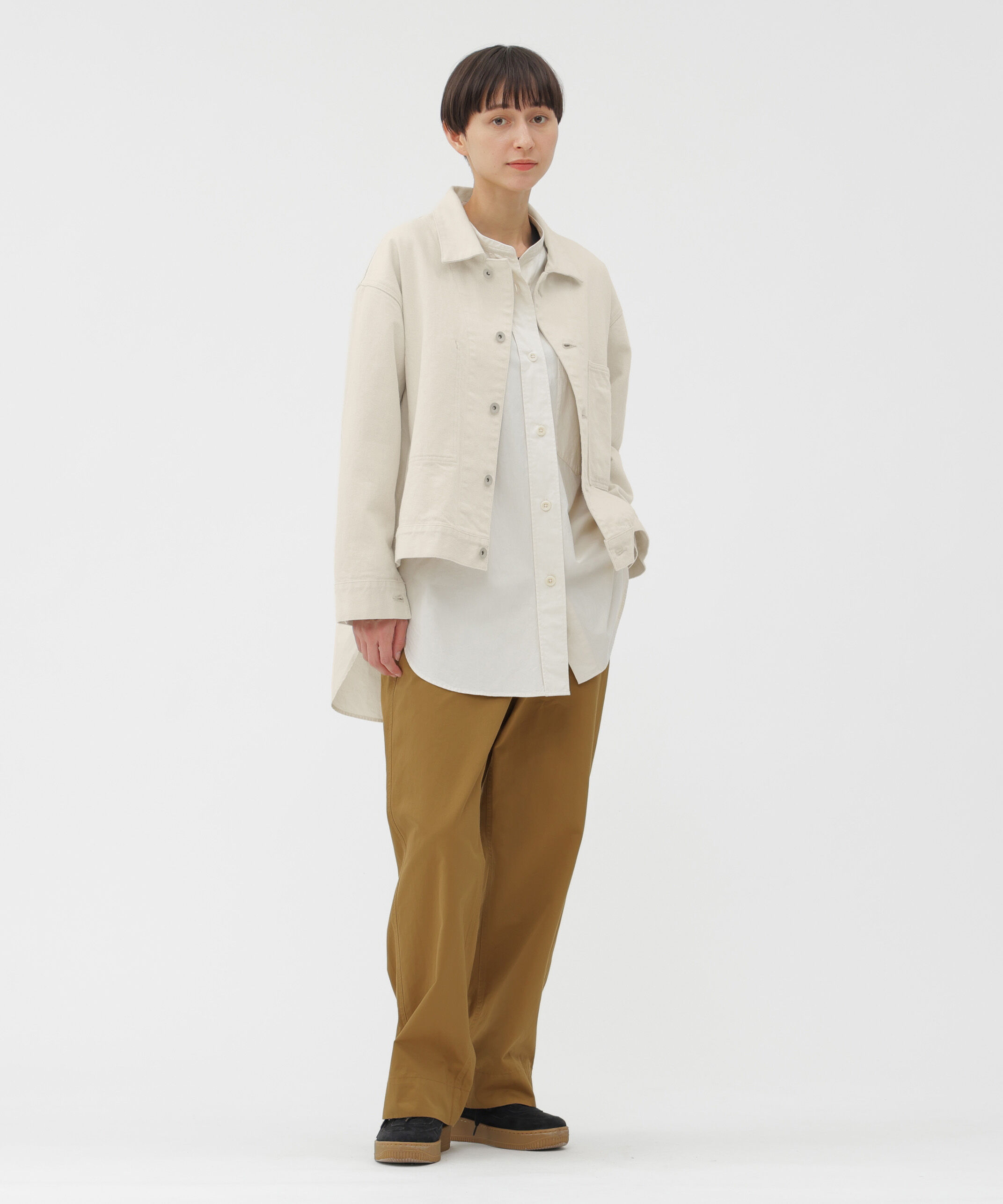 MHL.「CANTON NATURAL DENIM BLOUSON」|ブルゾン・スタジャン|
