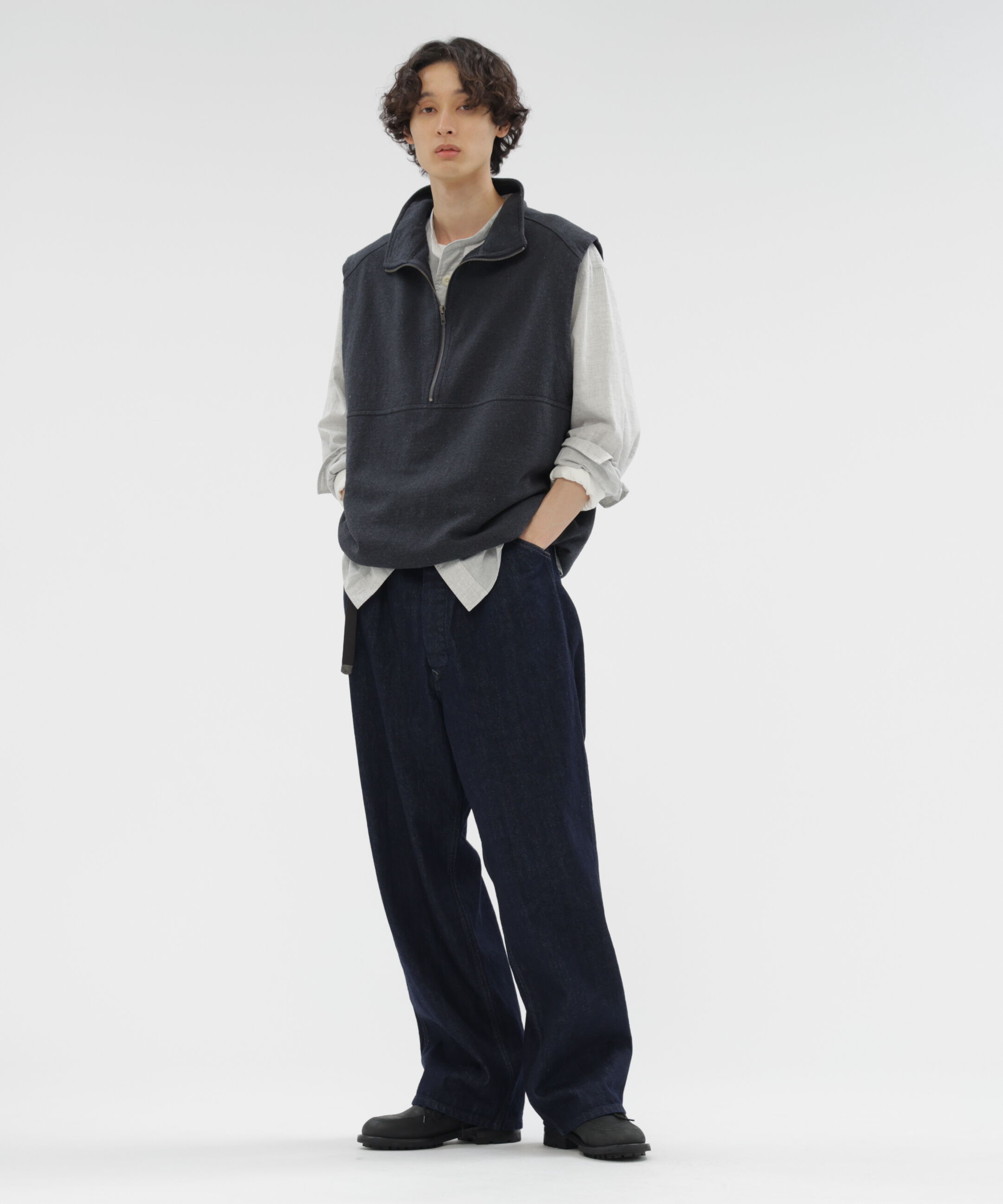 MHL.「CANTON DENIM TROUSERS」|その他|INDIGO5